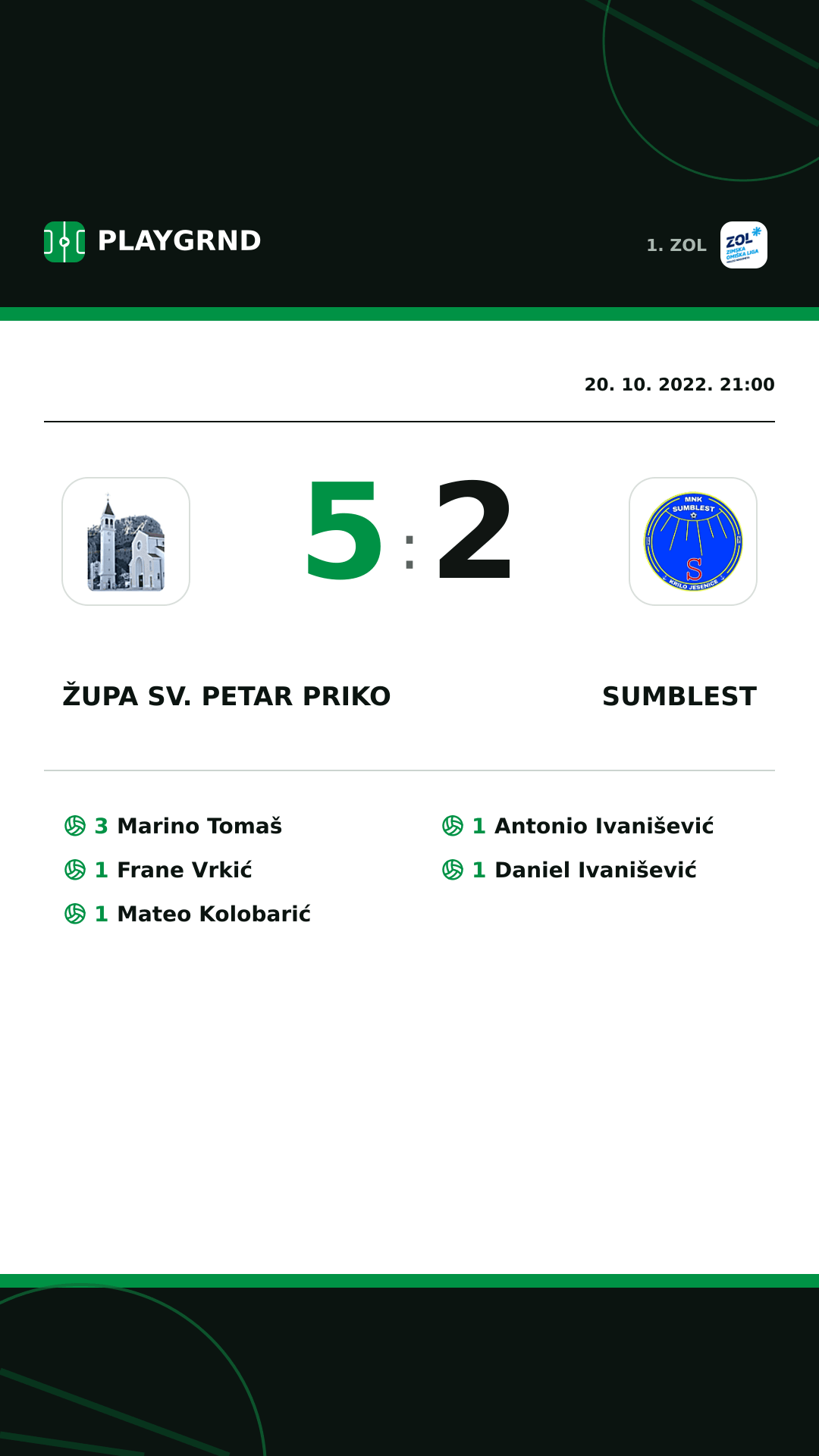 Instagram slika: Župa Sv. Petar Priko 5:2 Sumblest