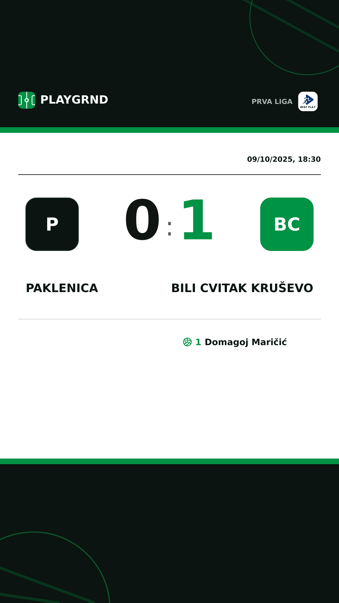 Instagram artwork: Paklenica 0:1 Bili Cvitak Kruševo