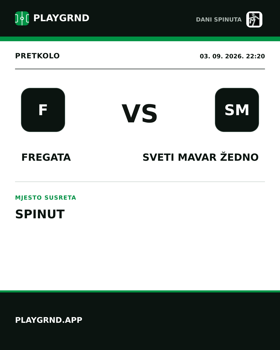 Instagram slika: Fregata vs Sveti Mavar Žedno