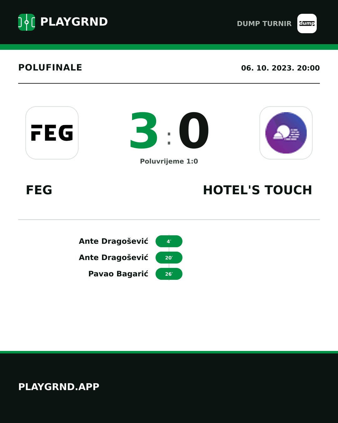 Instagram slika: FEG 3:0 Hotel's Touch