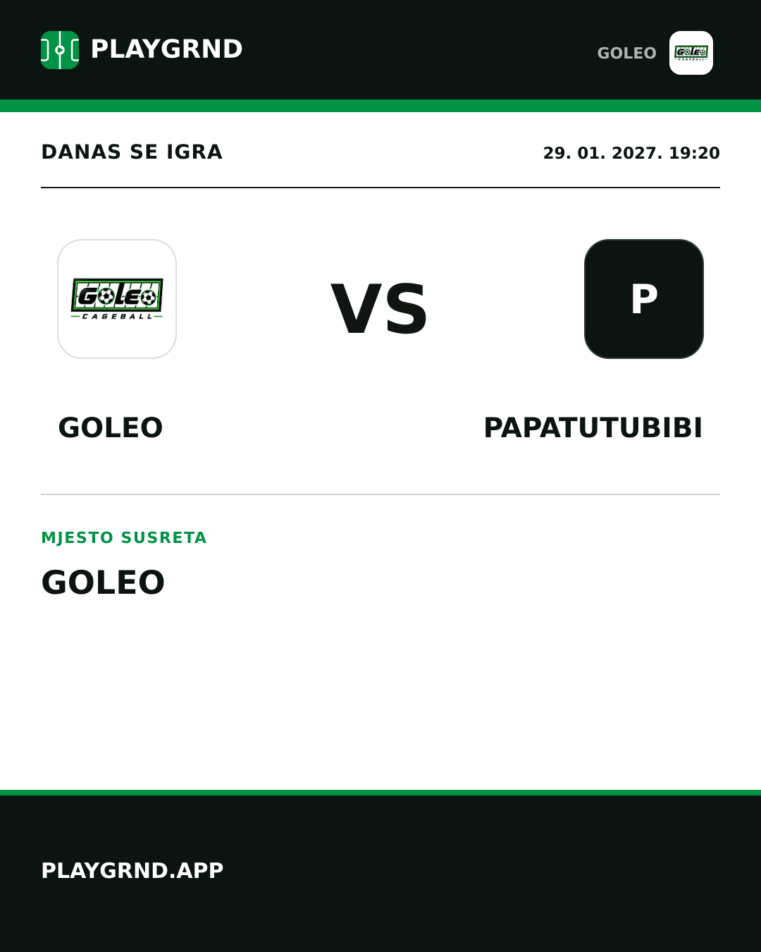 Instagram slika: Goleo vs Papatutubibi