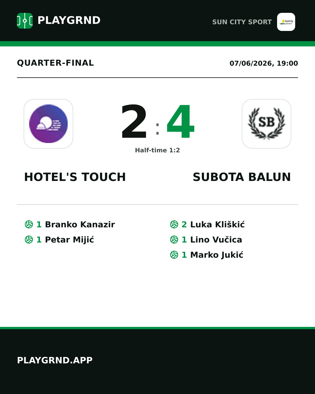 Instagram artwork: Hotel's Touch 2:4 Subota Balun