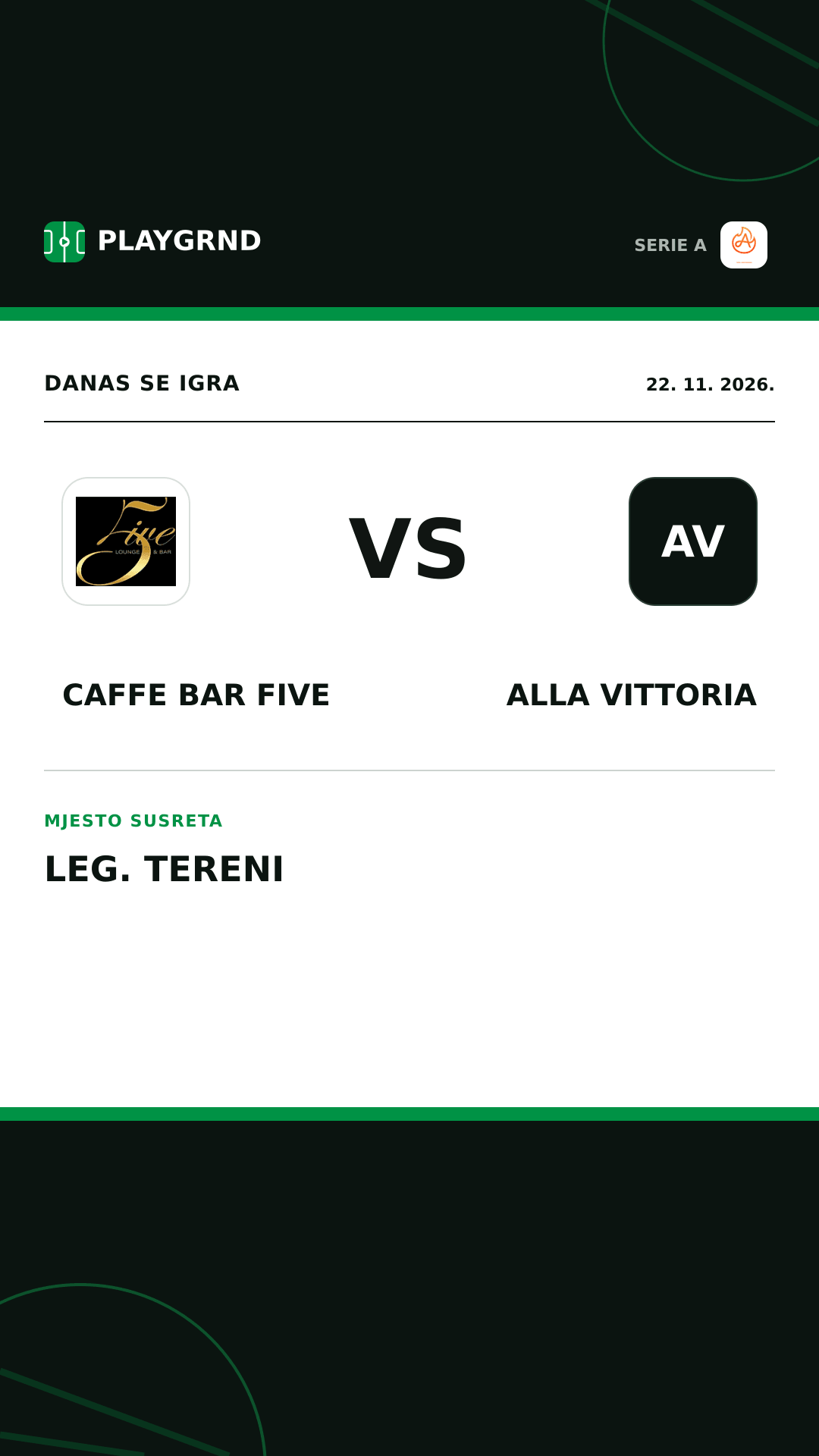 Instagram slika: Caffe Bar Five vs Alla Vittoria