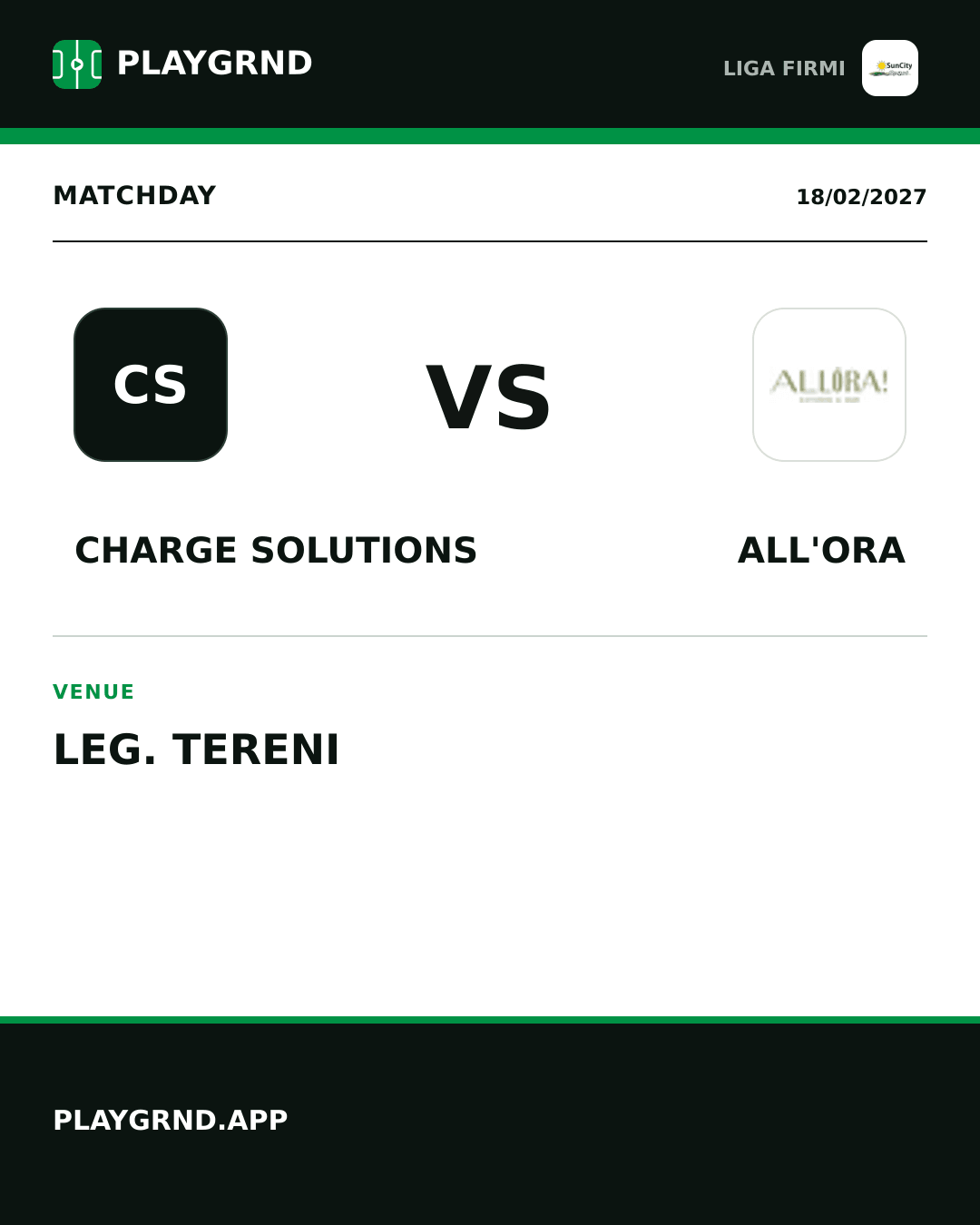 Instagram artwork: Charge Solutions vs All'Ora