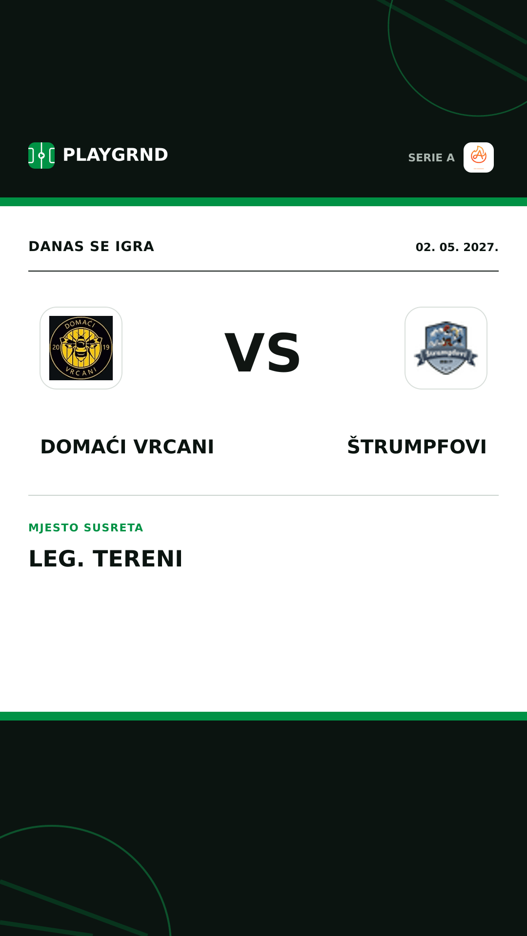 Instagram slika: Domaći Vrcani vs Štrumpfovi