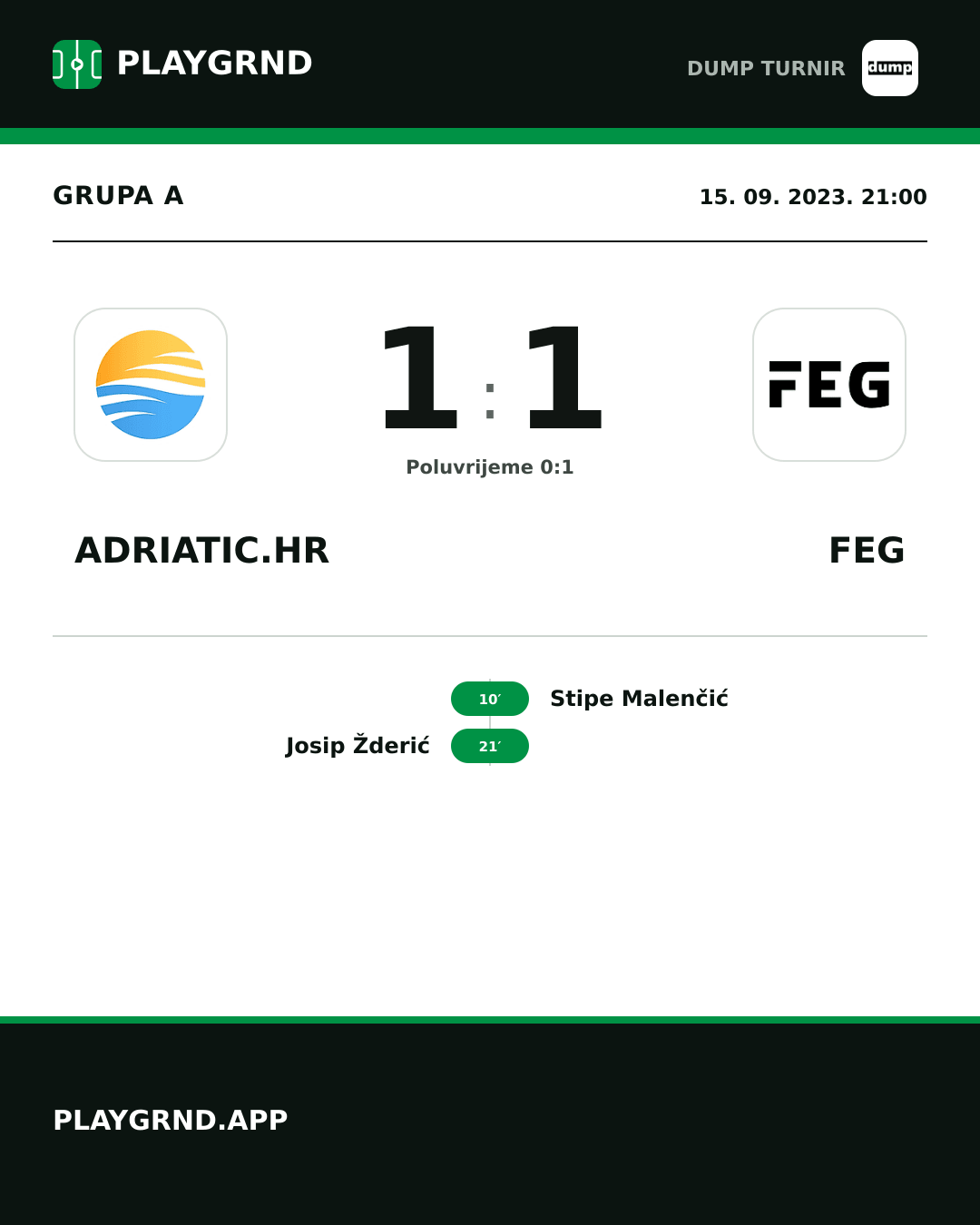 Instagram slika: Adriatic.hr 1:1 FEG