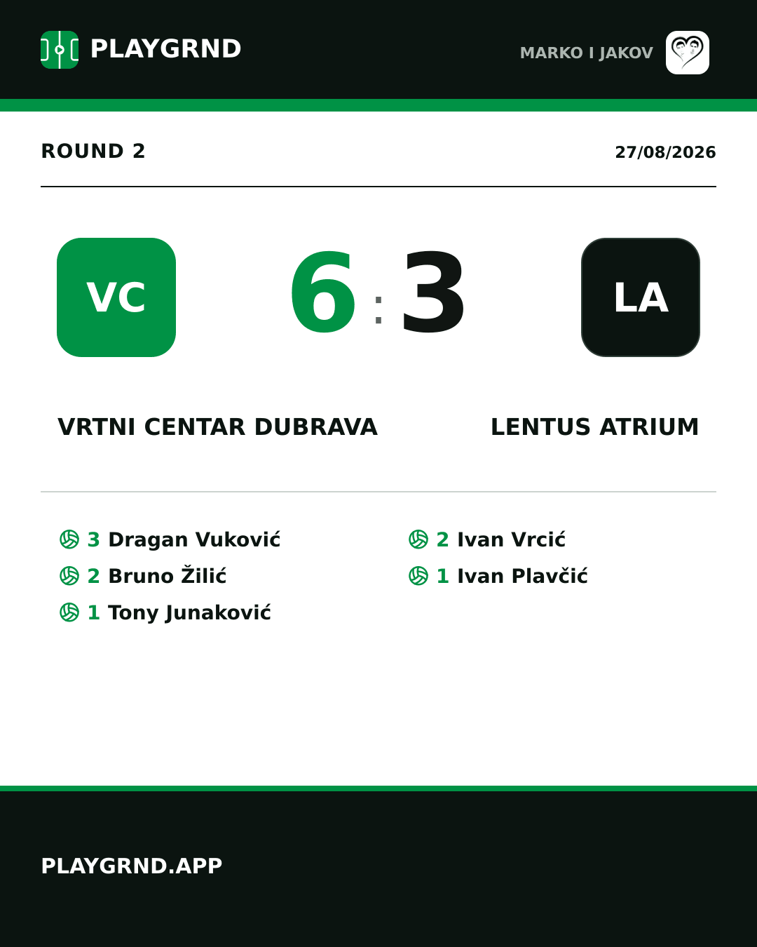 Instagram artwork: Vrtni Centar Dubrava 6:3 Lentus Atrium