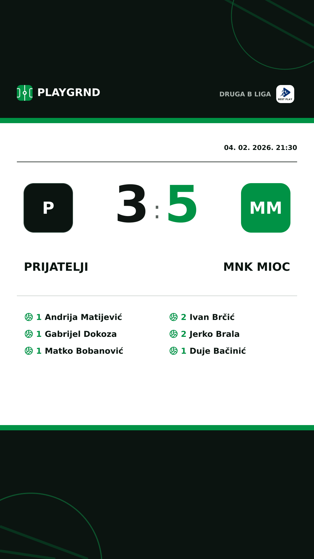 Instagram slika: Prijatelji 3:5 MNK Mioc