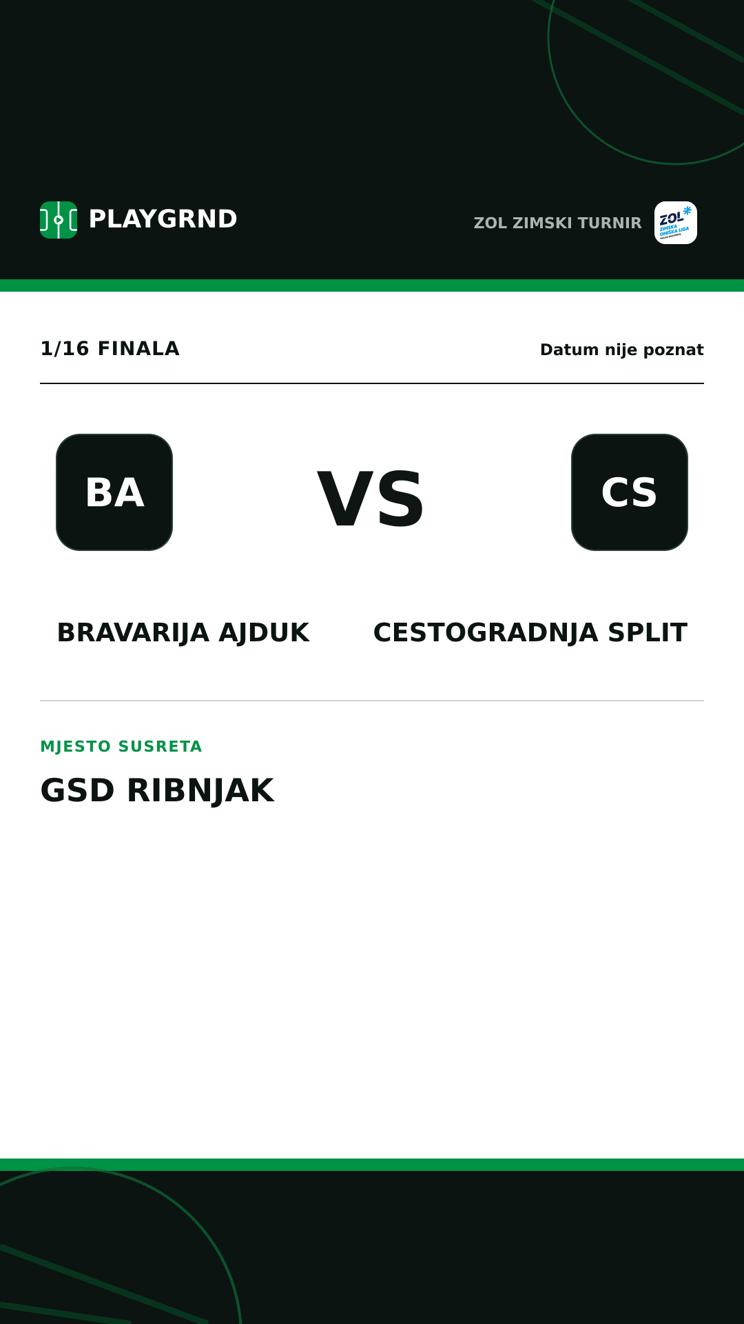 Instagram slika: Bravarija Ajduk vs Cestogradnja Split
