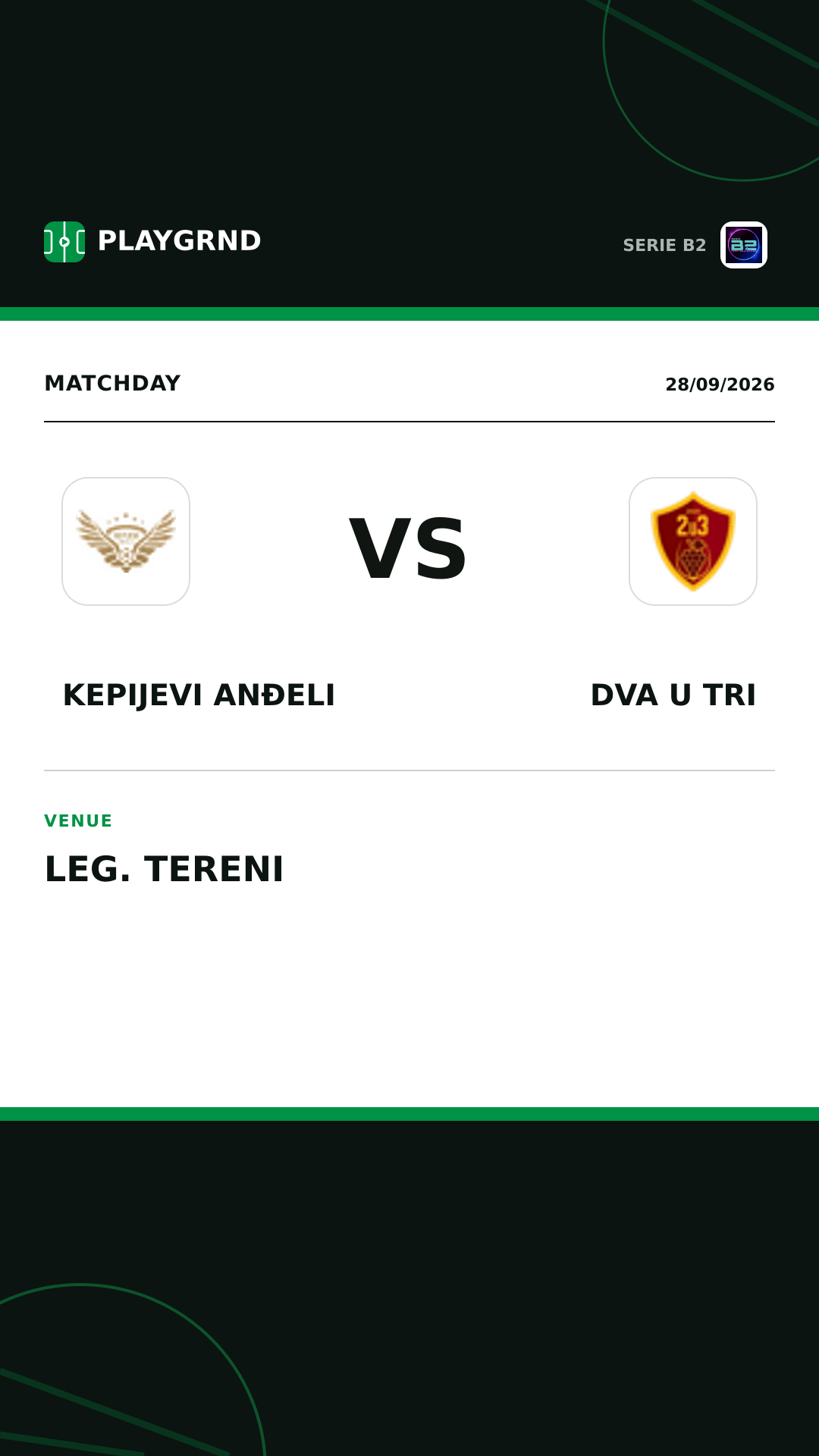 Instagram artwork: Kepijevi Anđeli vs Dva U Tri