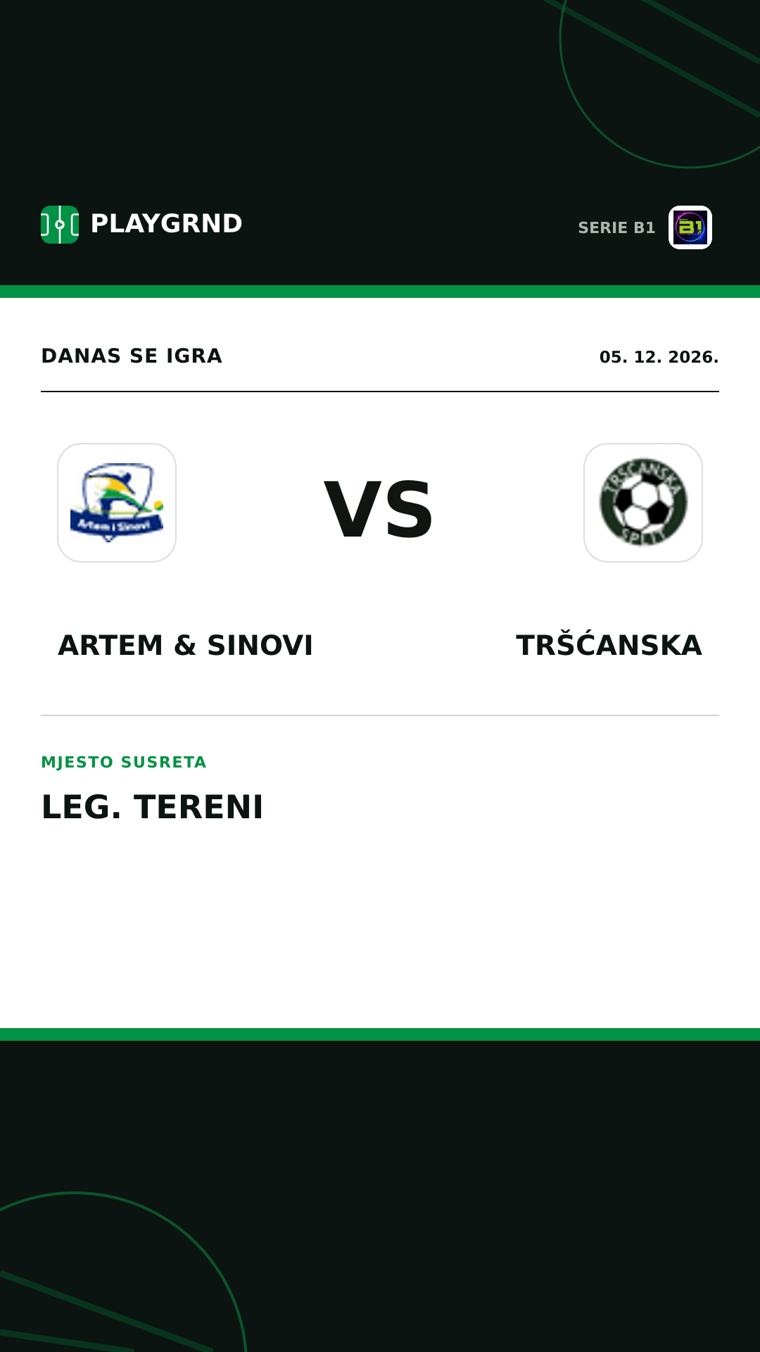 Instagram slika: Artem & Sinovi vs Tršćanska