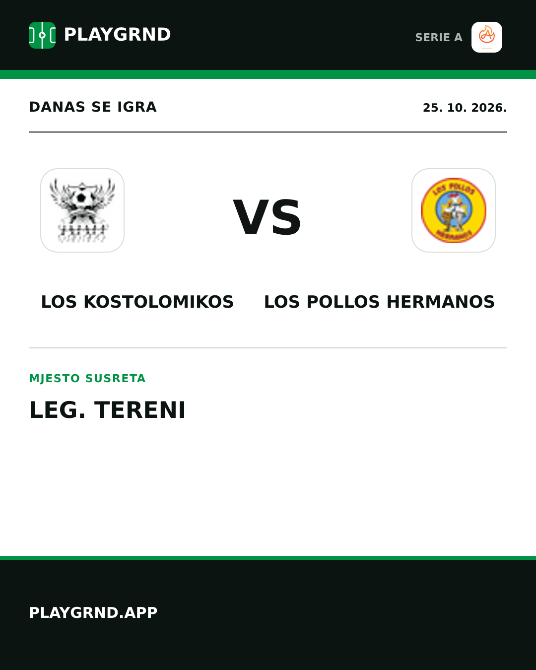 Instagram slika: Los Kostolomikos vs Los Pollos Hermanos
