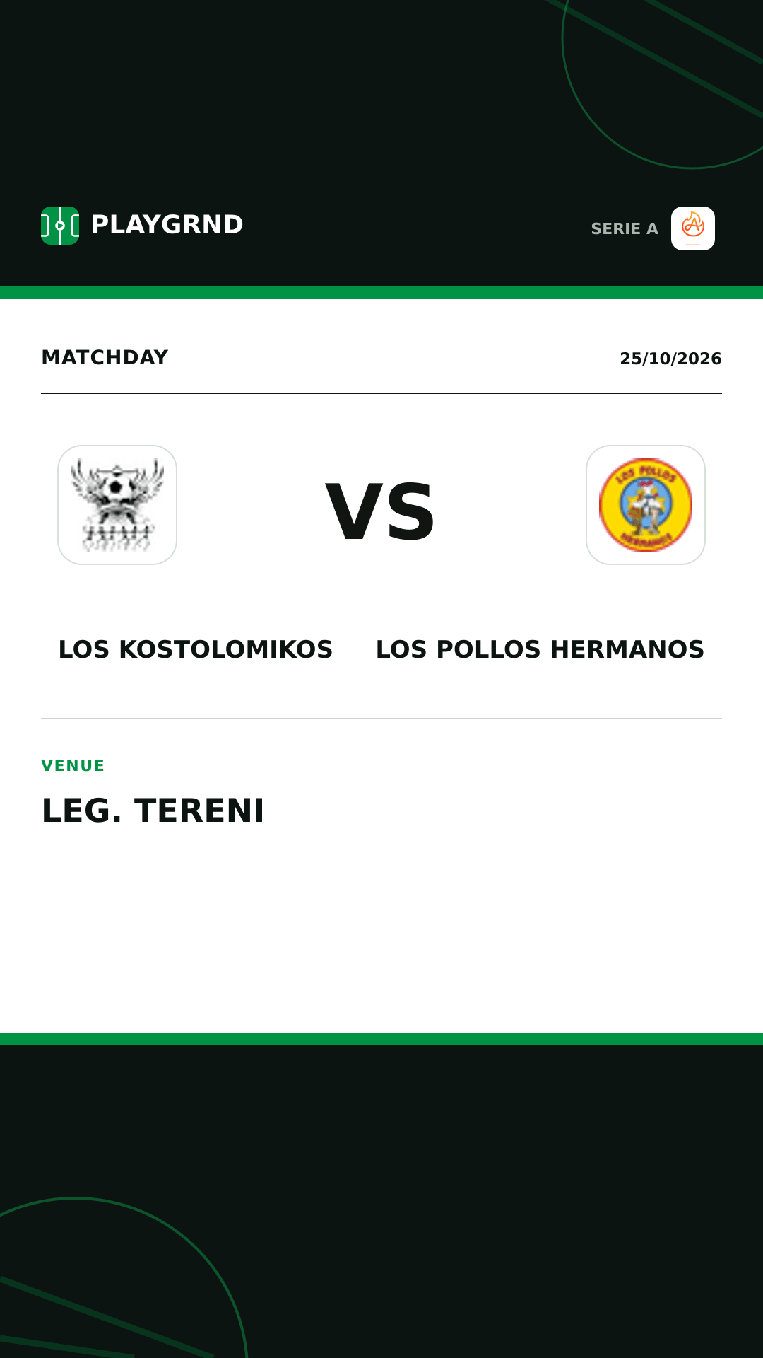 Instagram artwork: Los Kostolomikos vs Los Pollos Hermanos