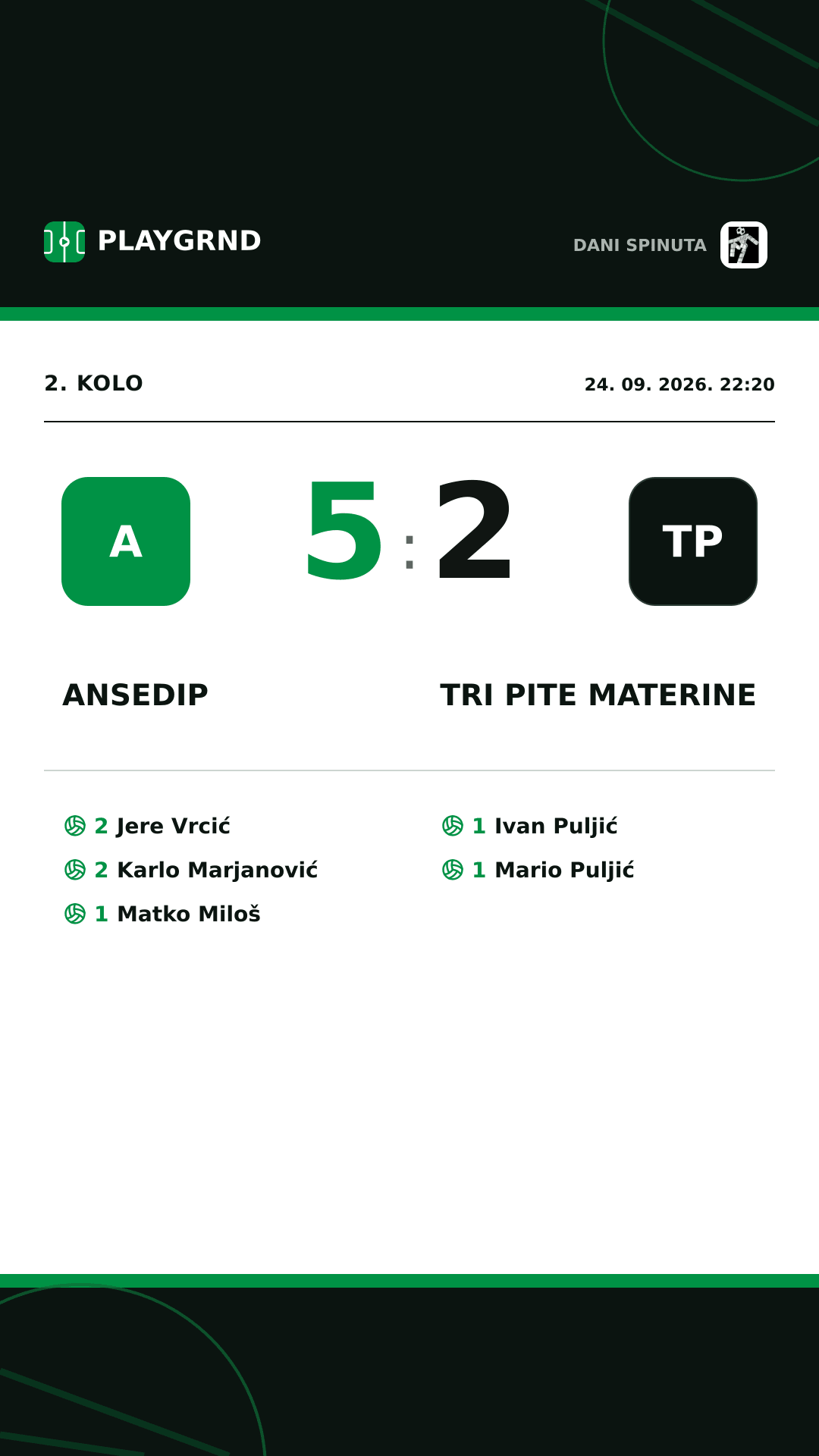 Instagram slika: ANSEDIP 5:2 Tri Pite Materine