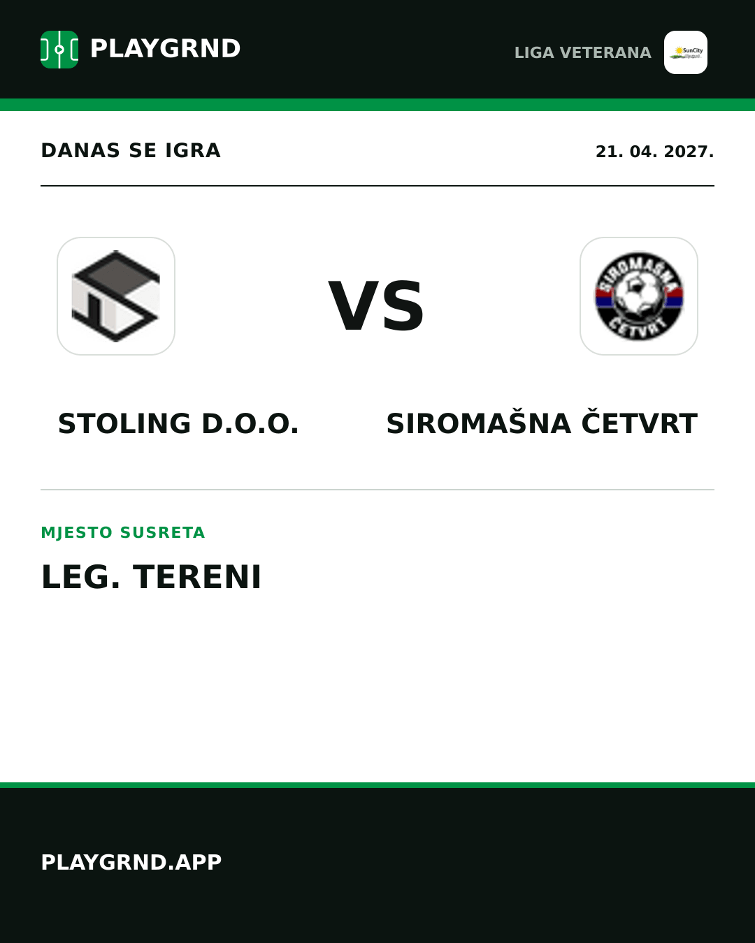 Instagram slika: Stoling D.O.O. vs Siromašna Četvrt