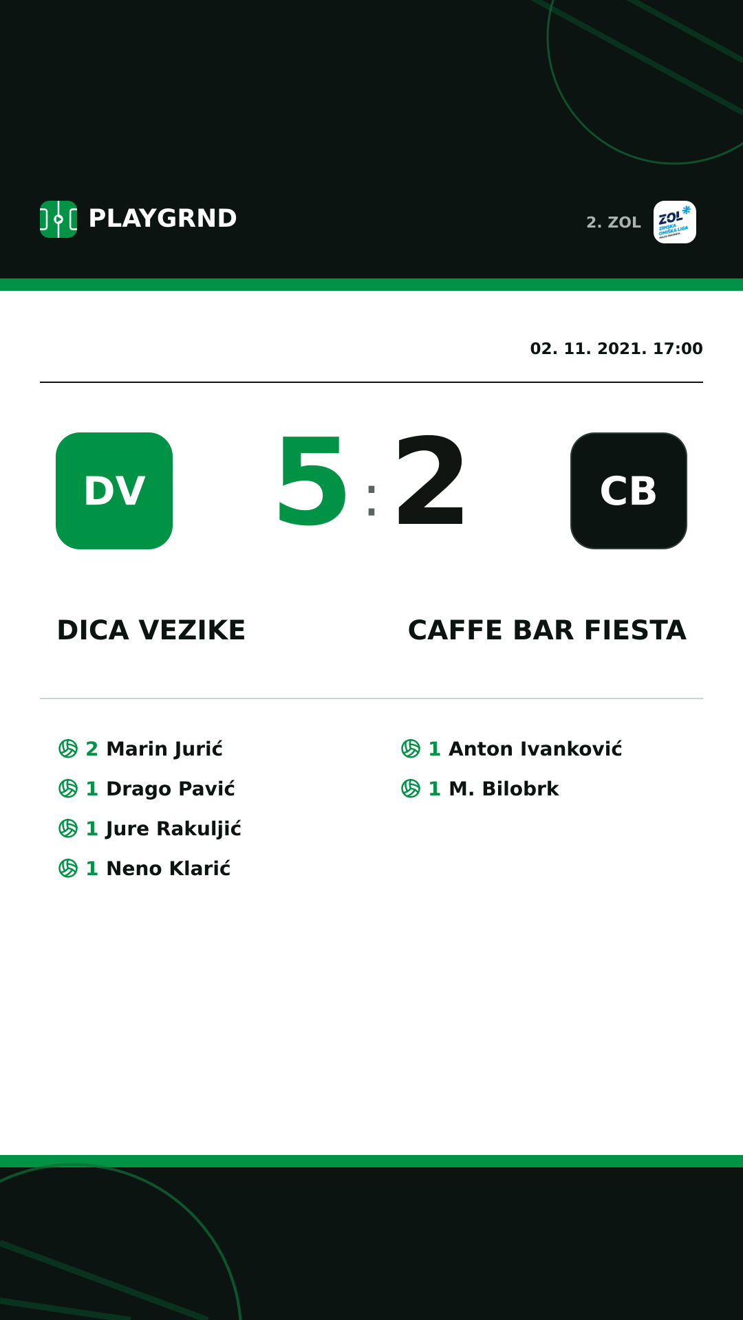Instagram slika: Dica Vezike 5:2 Caffe bar Fiesta