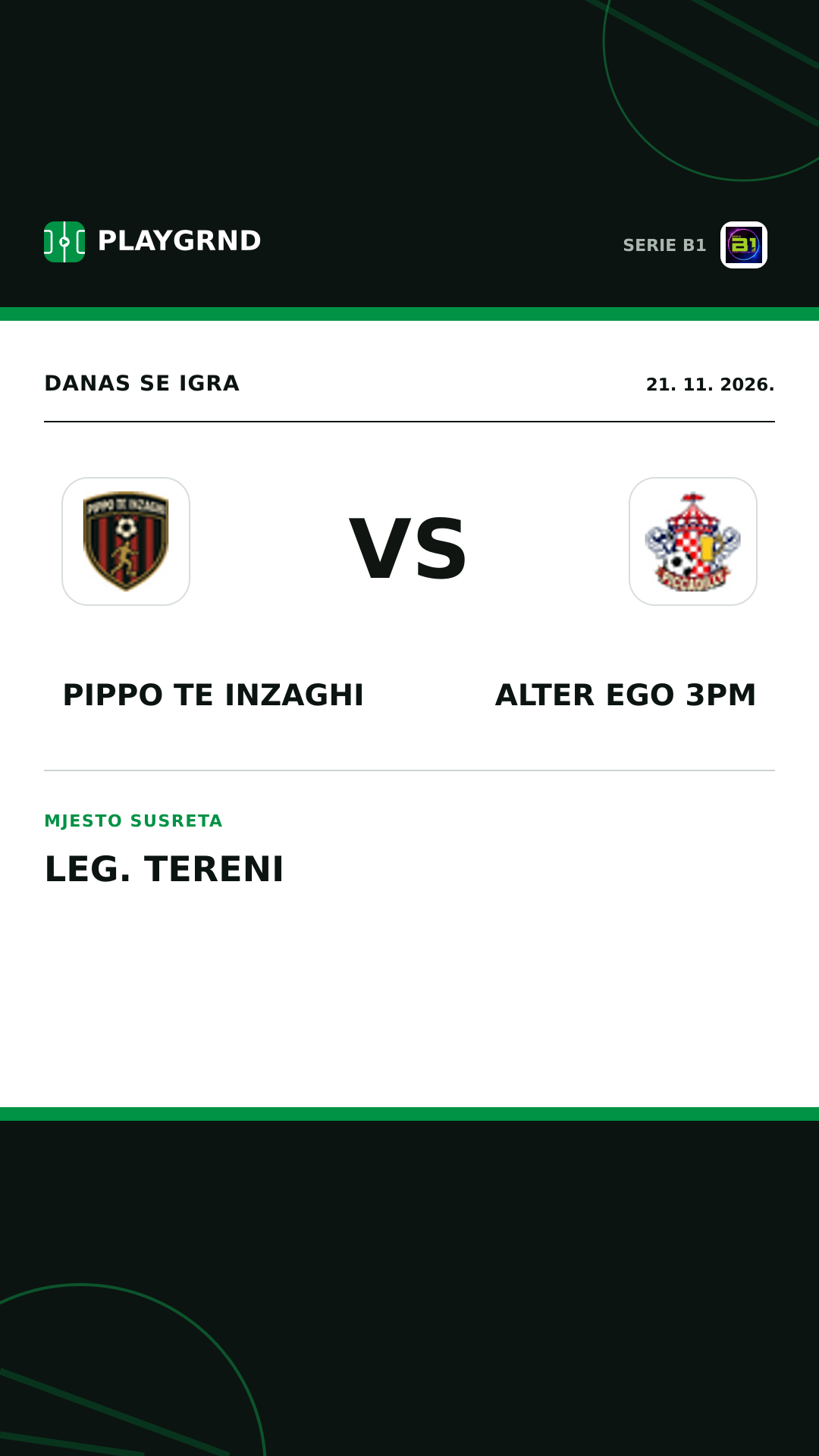Instagram slika: Pippo TE Inzaghi vs Alter Ego 3PM