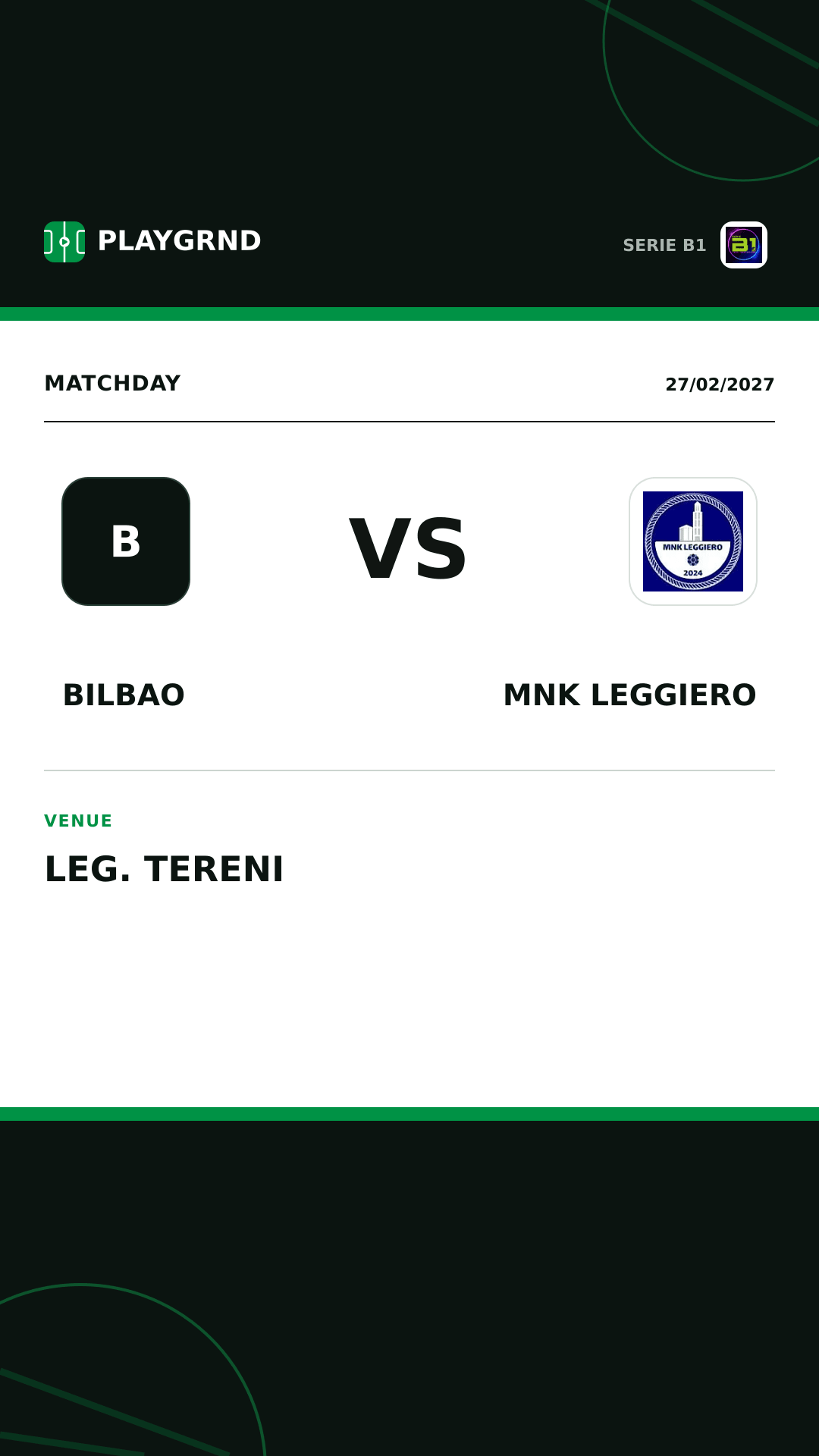 Instagram artwork: Bilbao vs MNK Leggiero