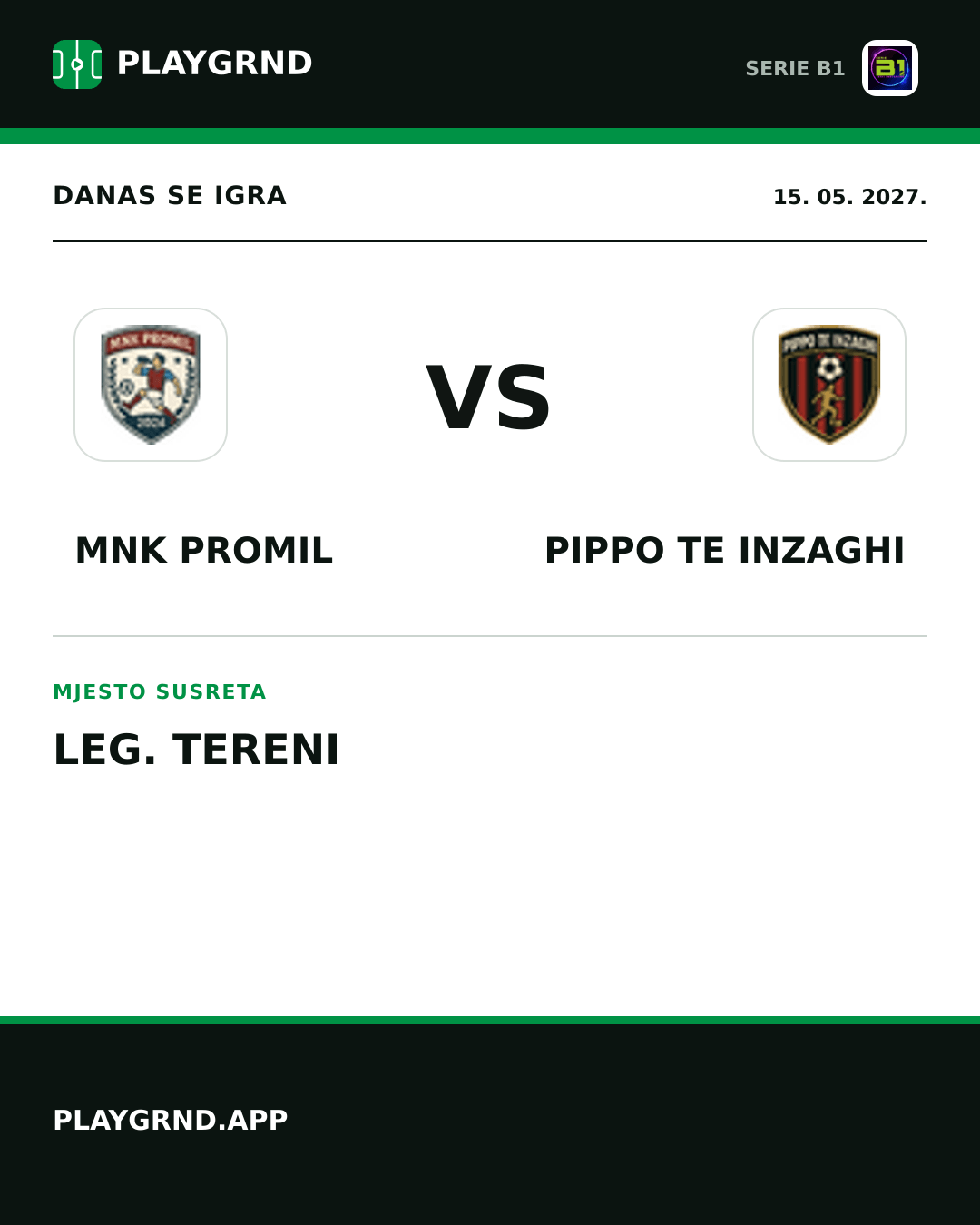 Instagram slika: Mnk Promil vs Pippo TE Inzaghi