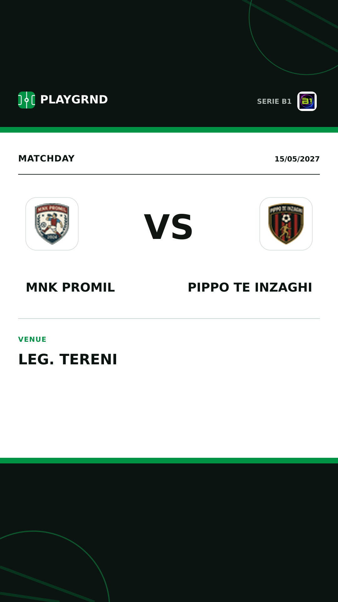 Instagram artwork: Mnk Promil vs Pippo TE Inzaghi