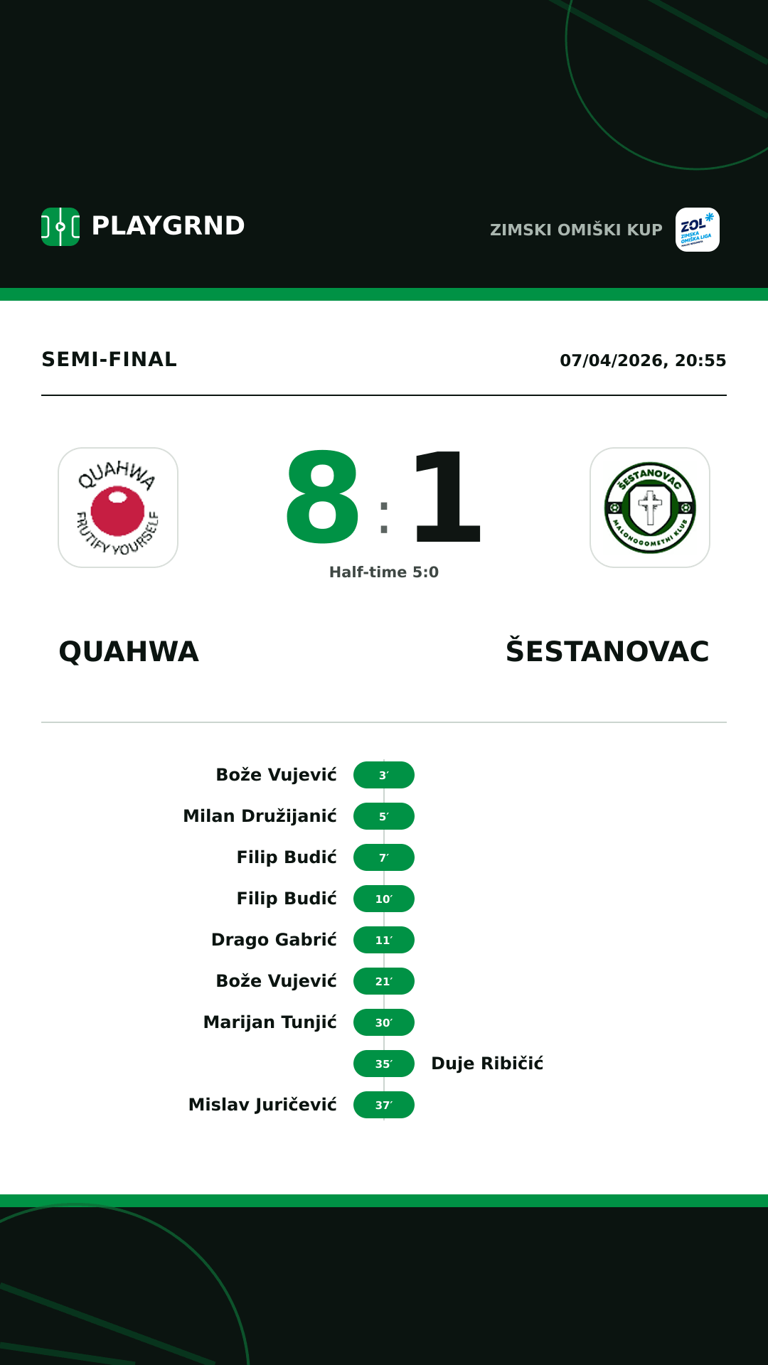 Instagram artwork: QUAHWA 8:1 Šestanovac