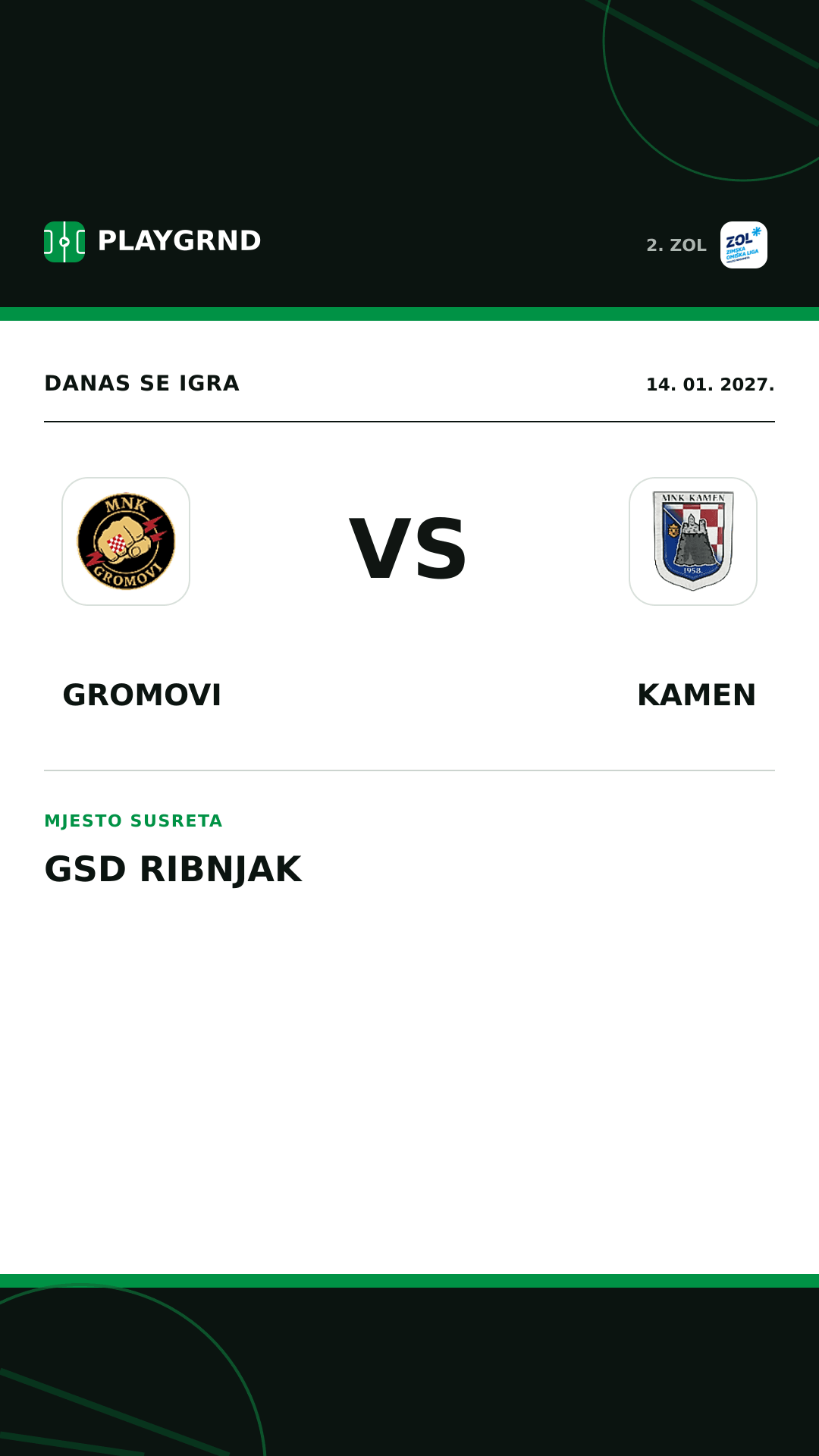Instagram slika: Gromovi vs Kamen