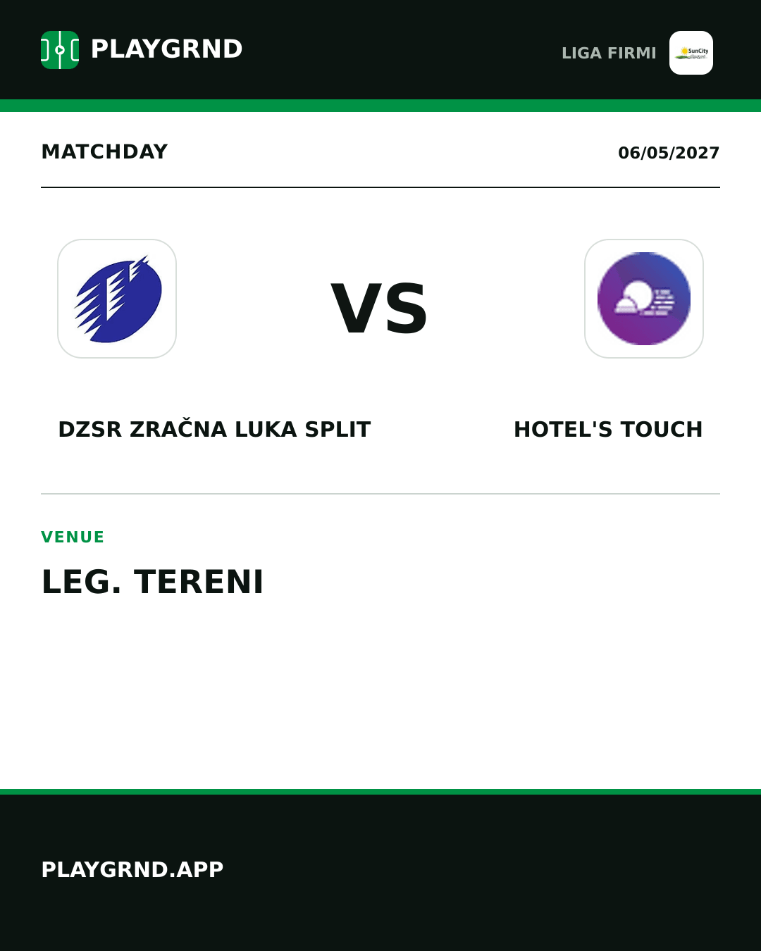 Instagram artwork: DZSR Zračna Luka Split vs Hotel's Touch