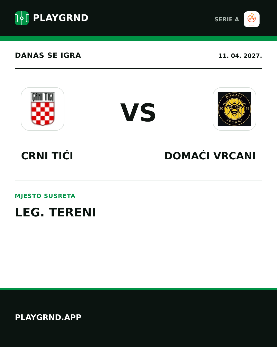 Instagram slika: Crni Tići vs Domaći Vrcani