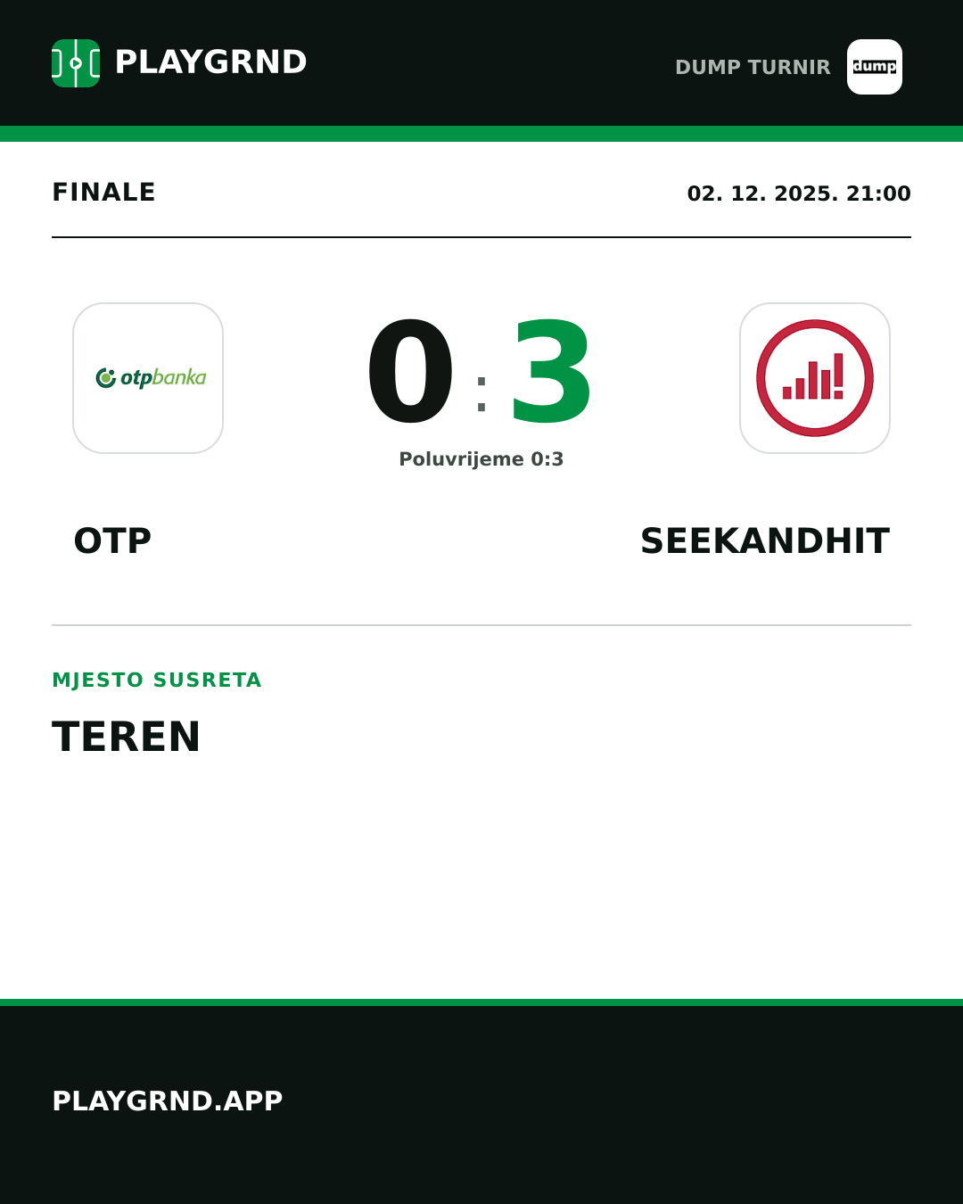 Instagram slika: OTP 0:3 SeekandHit