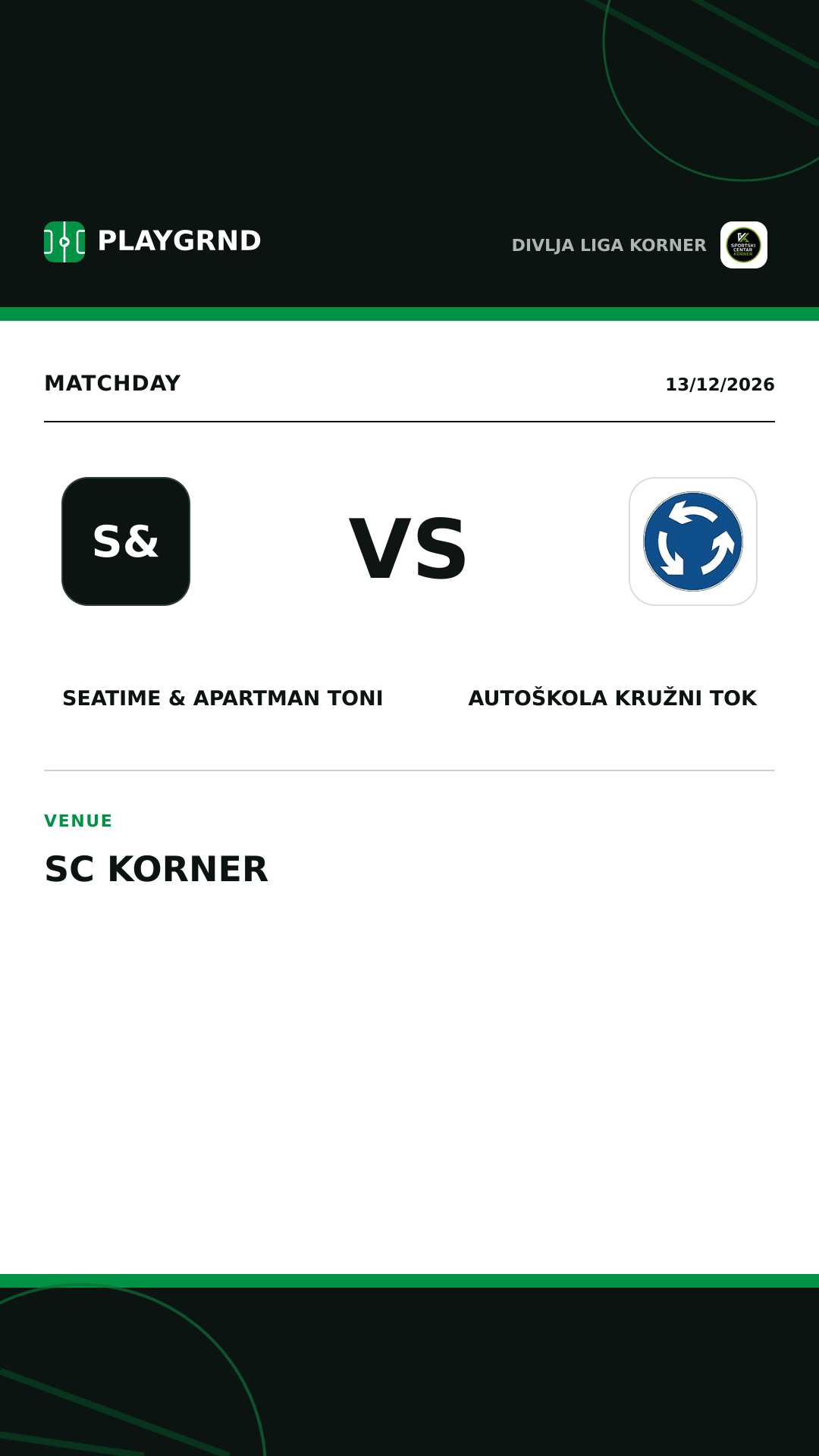 Instagram artwork: Seatime & Apartman Toni vs Autoškola Kružni tok