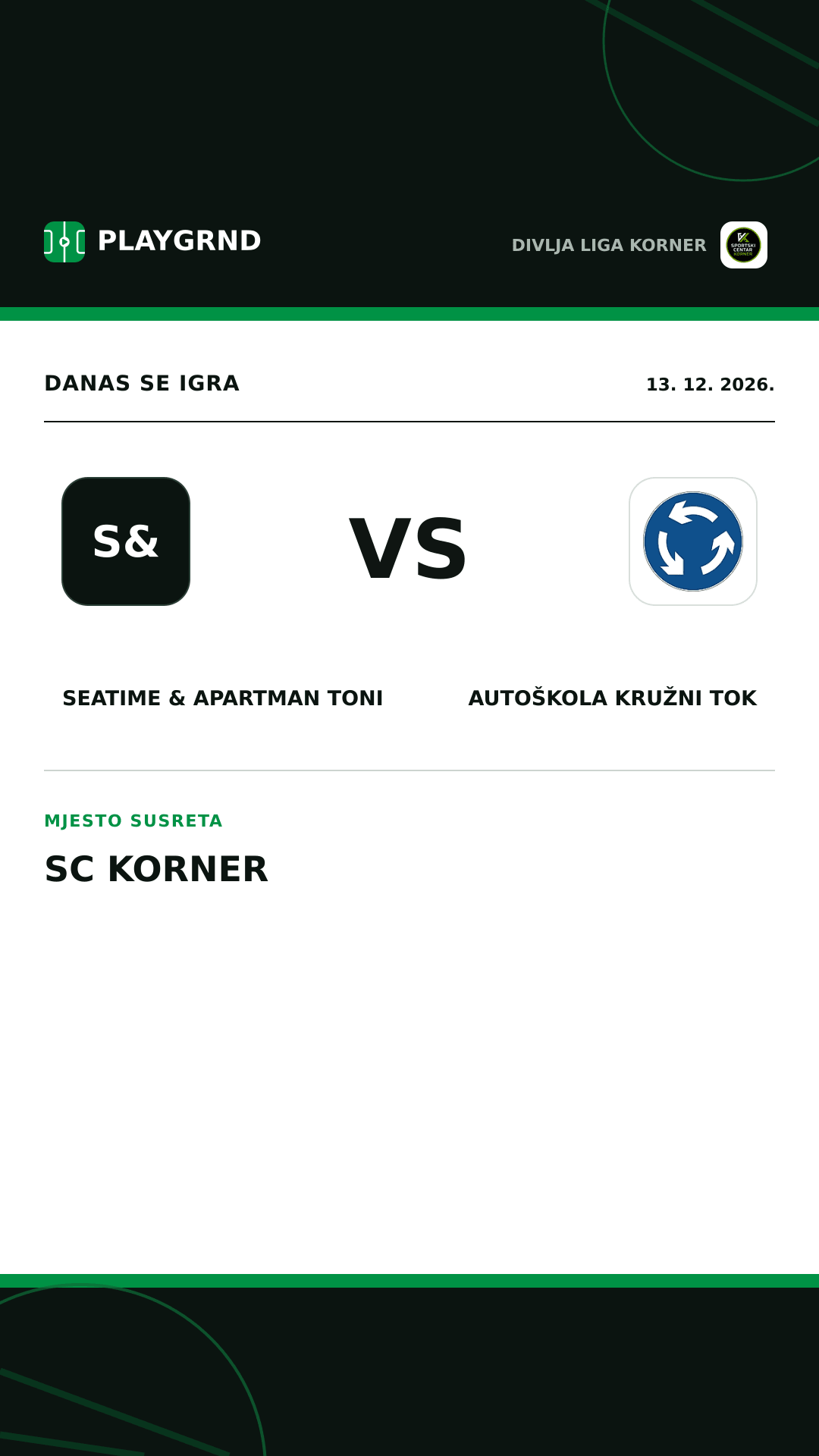 Instagram slika: Seatime & Apartman Toni vs Autoškola Kružni tok