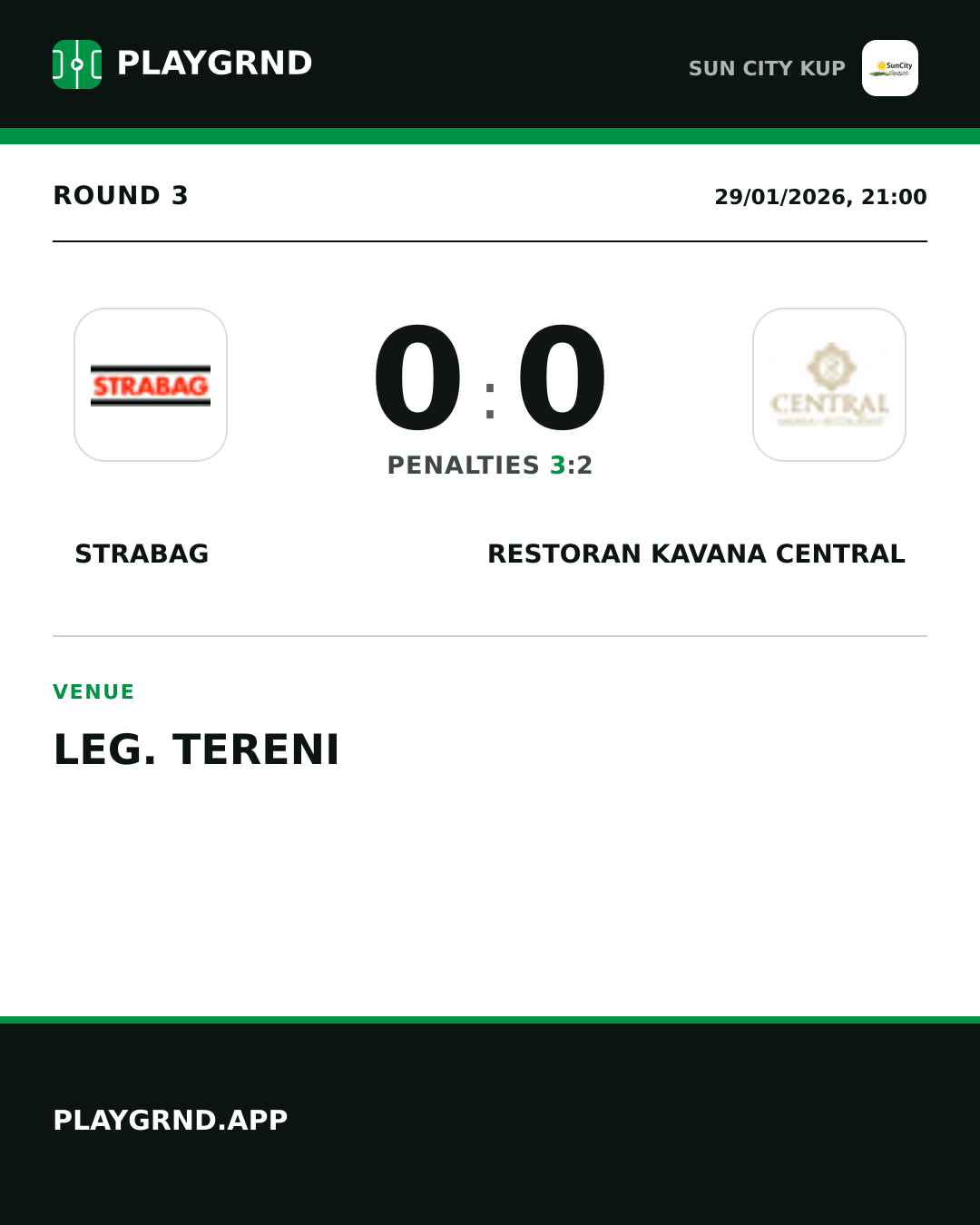 Instagram artwork: Strabag 0:0 Restoran Kavana Central