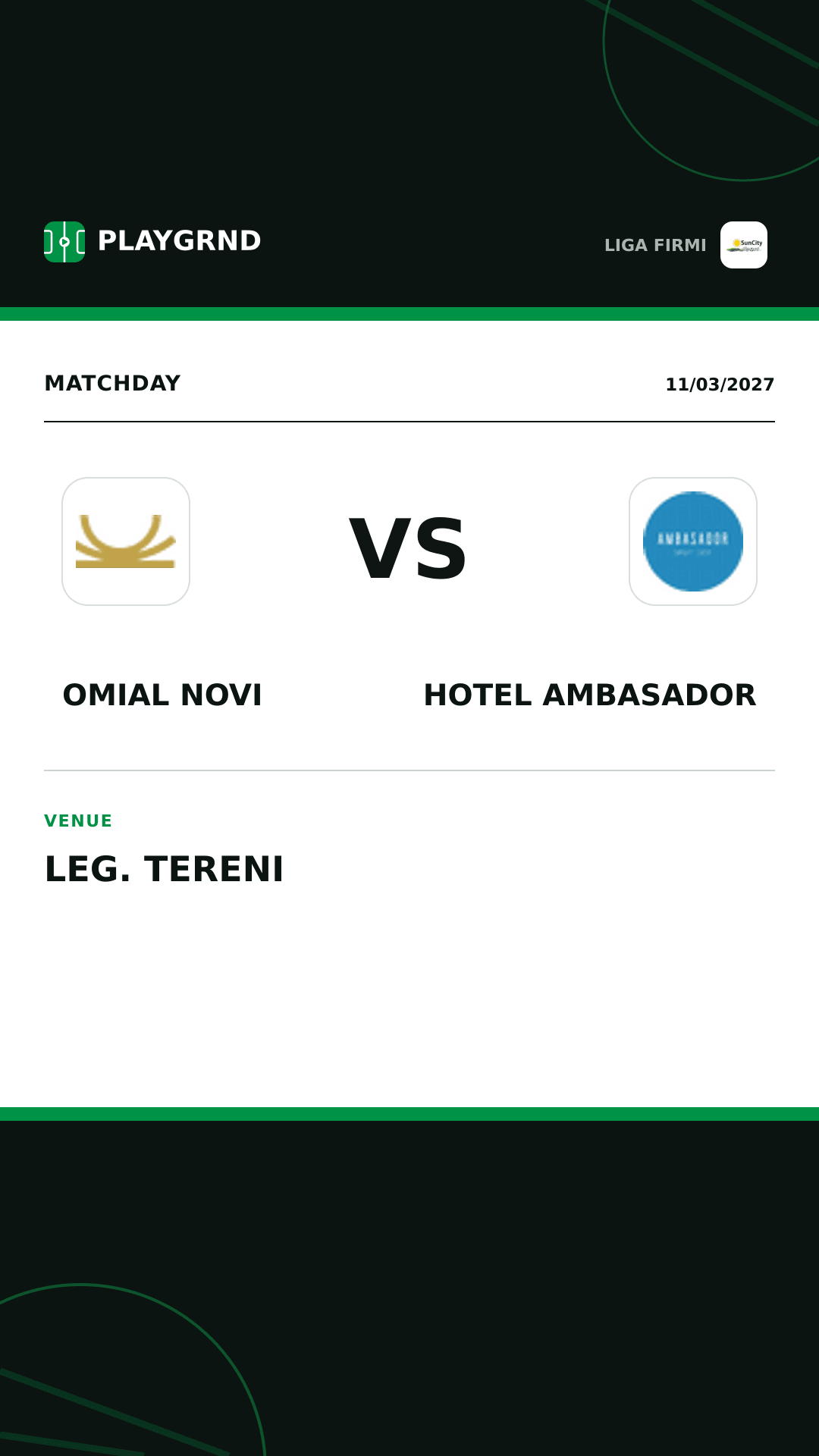 Instagram artwork: Omial Novi vs Hotel Ambasador