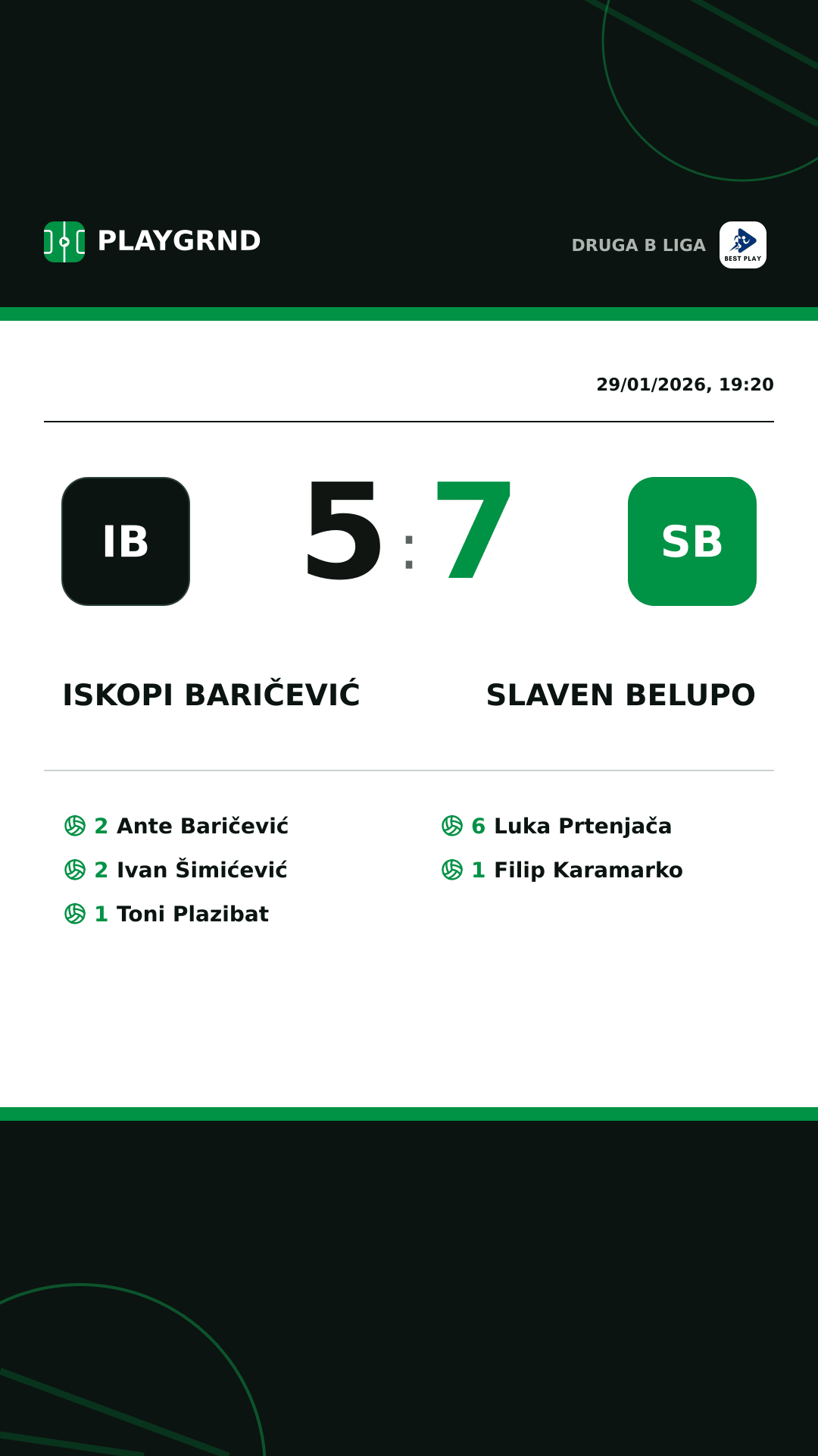 Instagram artwork: Iskopi Baričević 5:7 Slaven Belupo