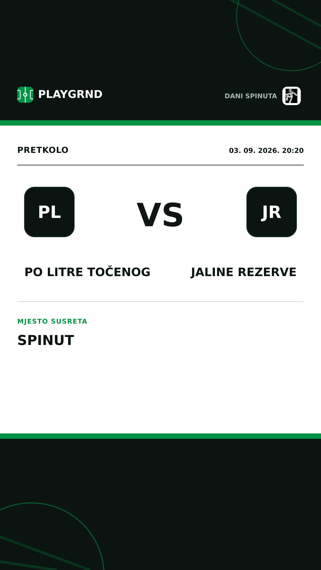 Instagram slika: Po litre točenog vs Jaline rezerve