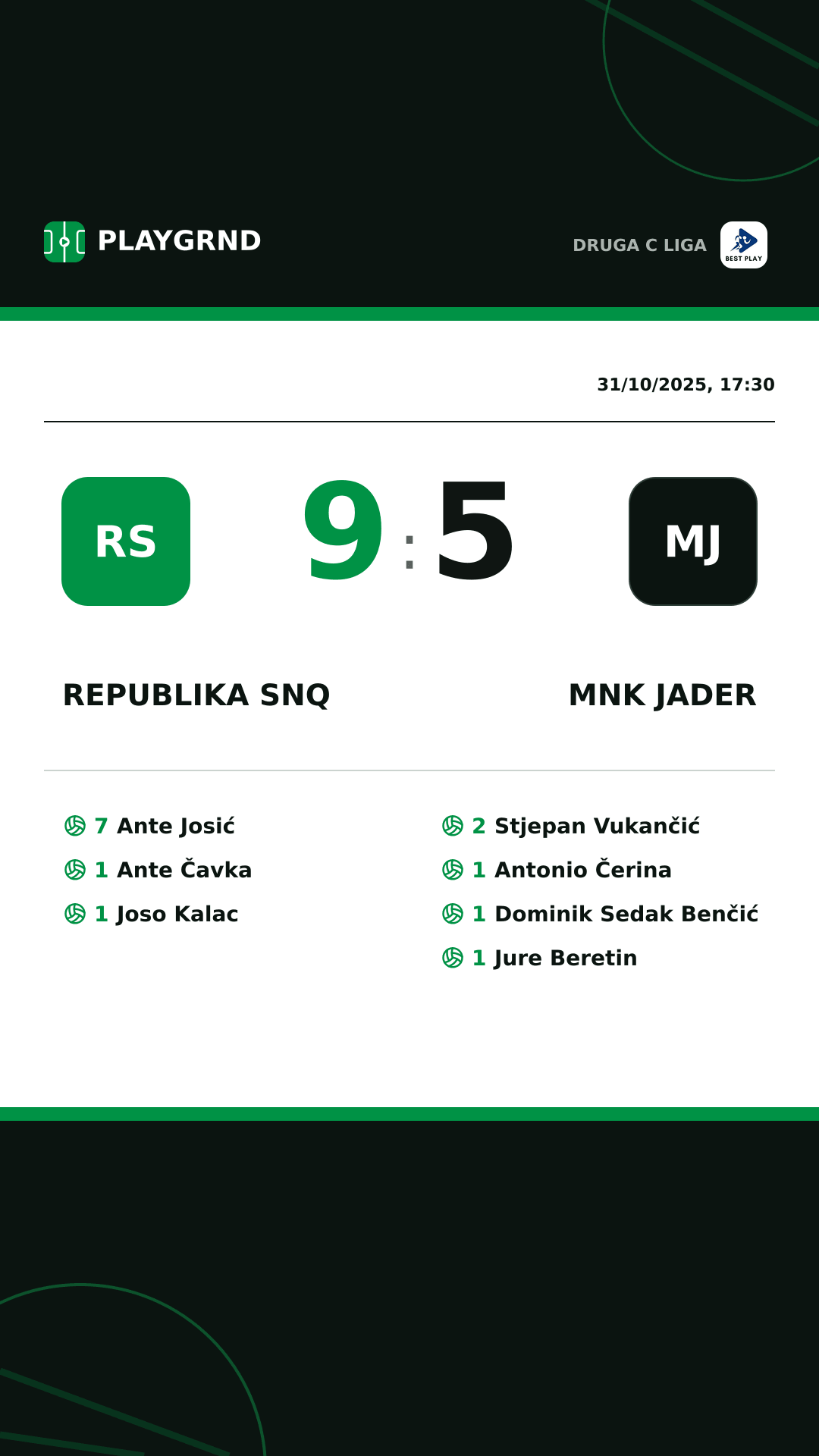 Instagram artwork: Republika SNQ 9:5 MNK Jader
