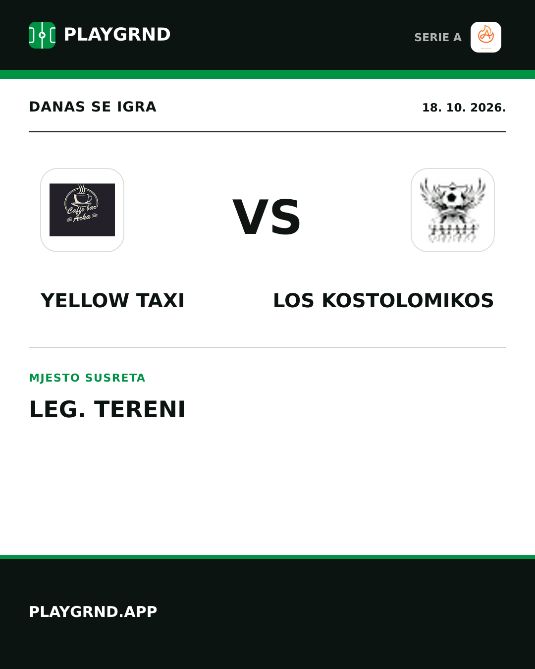 Instagram slika: Yellow Taxi vs Los Kostolomikos