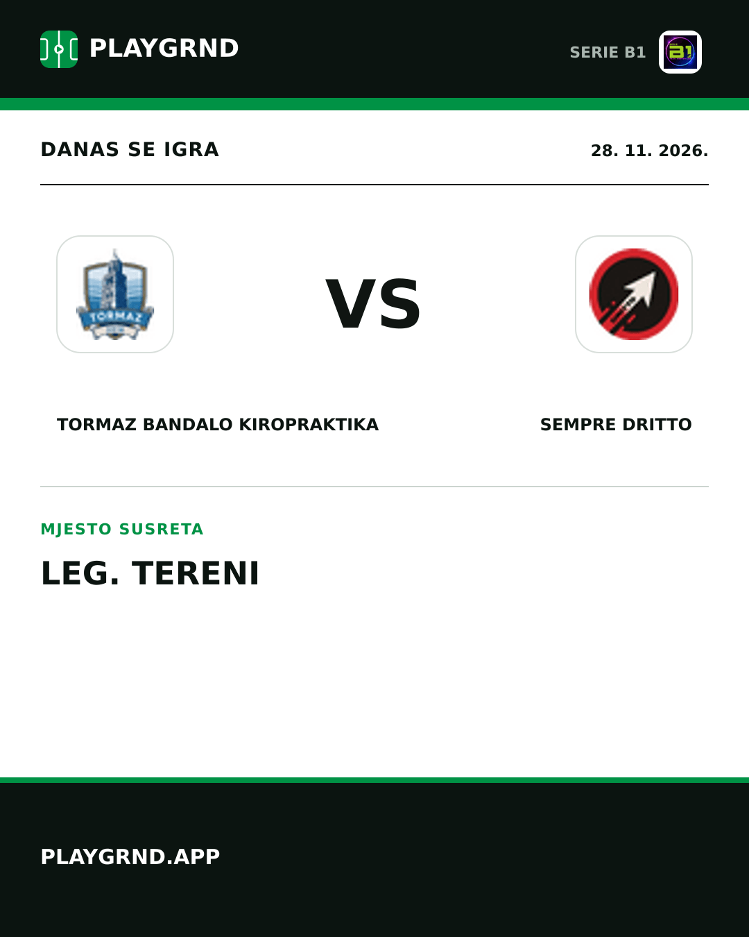Instagram slika: Tormaz Bandalo Kiropraktika vs Sempre Dritto