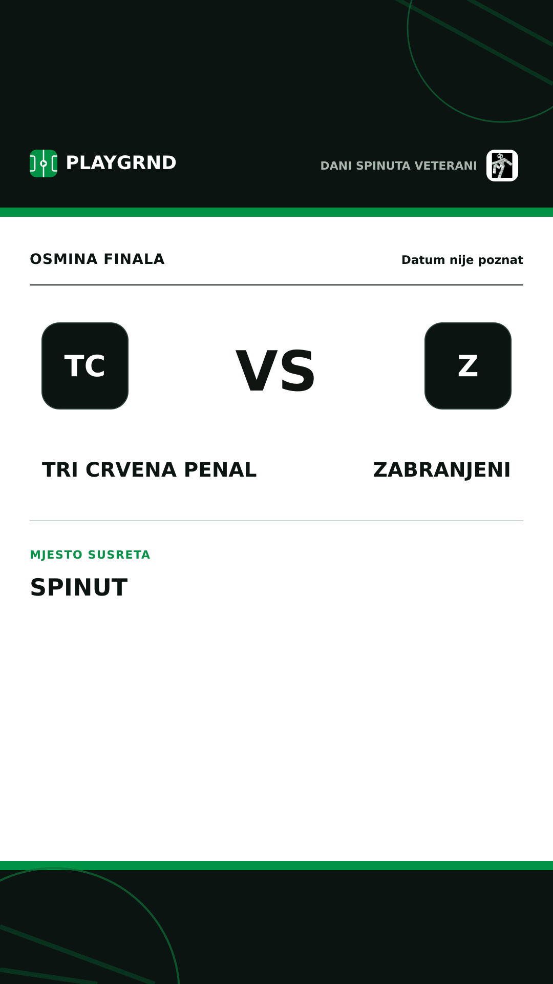 Instagram slika: Tri crvena penal vs Zabranjeni