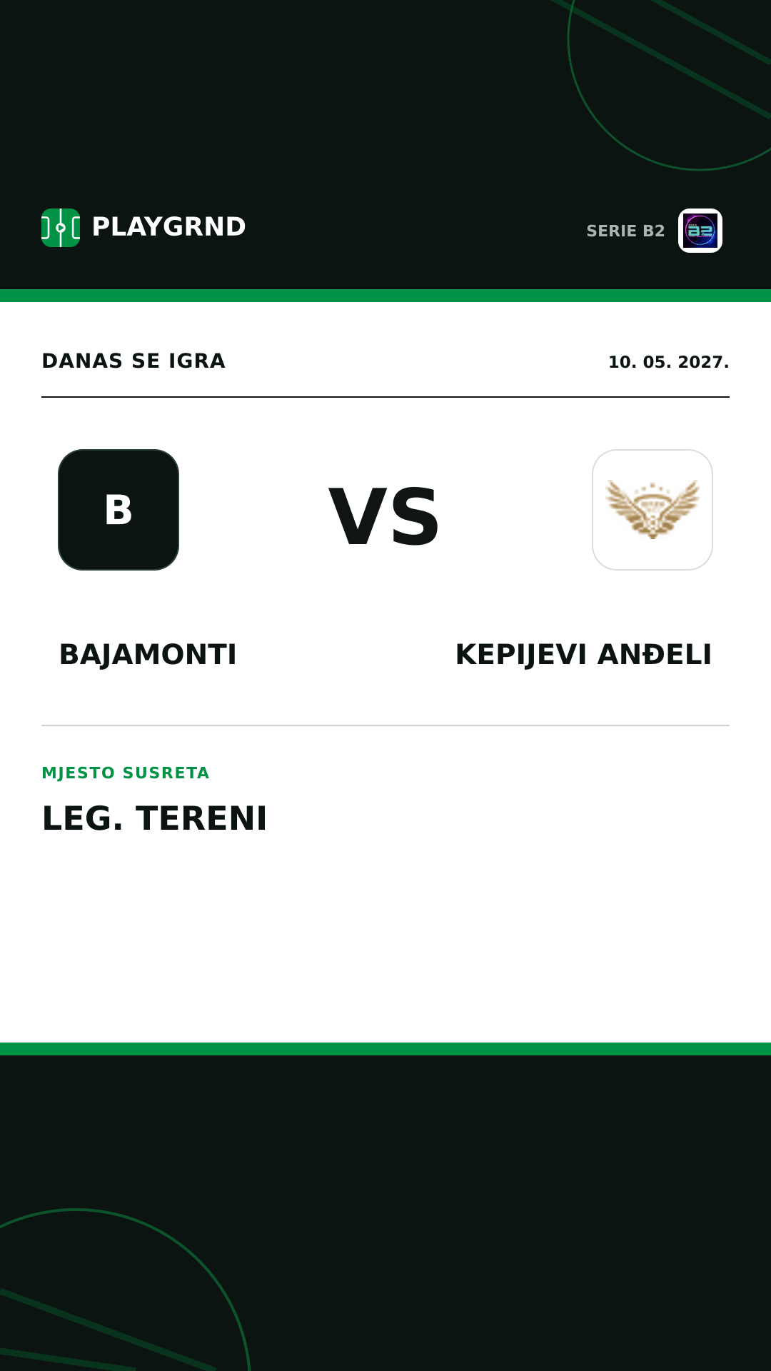 Instagram slika: Bajamonti vs Kepijevi Anđeli