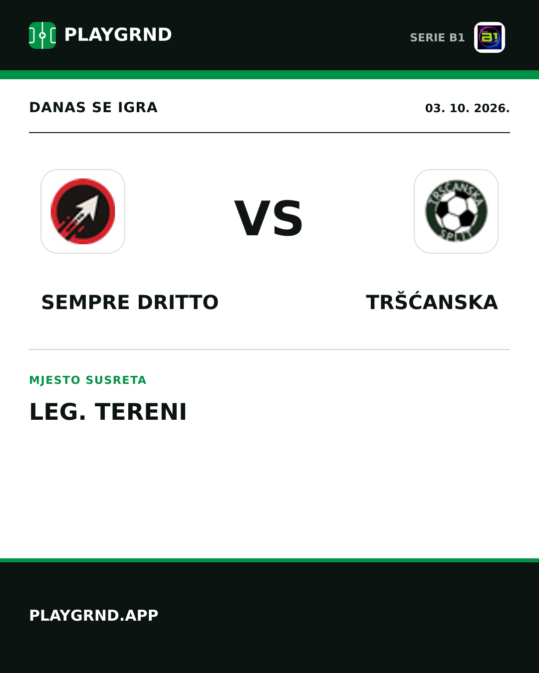 Instagram slika: Sempre Dritto vs Tršćanska