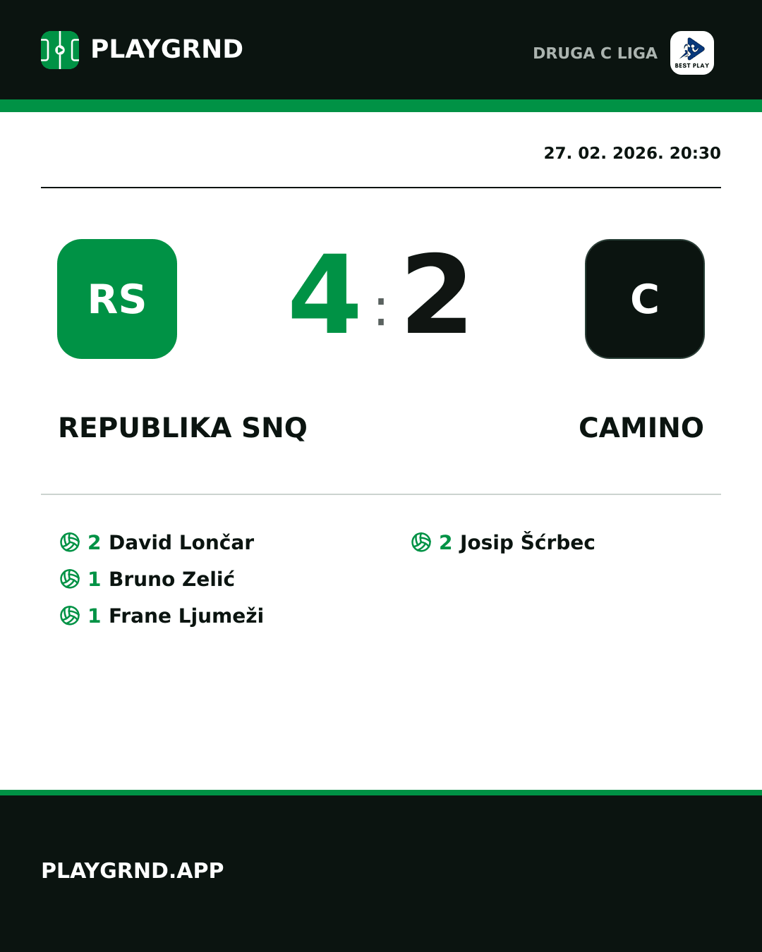 Instagram slika: Republika SNQ 4:2 Camino
