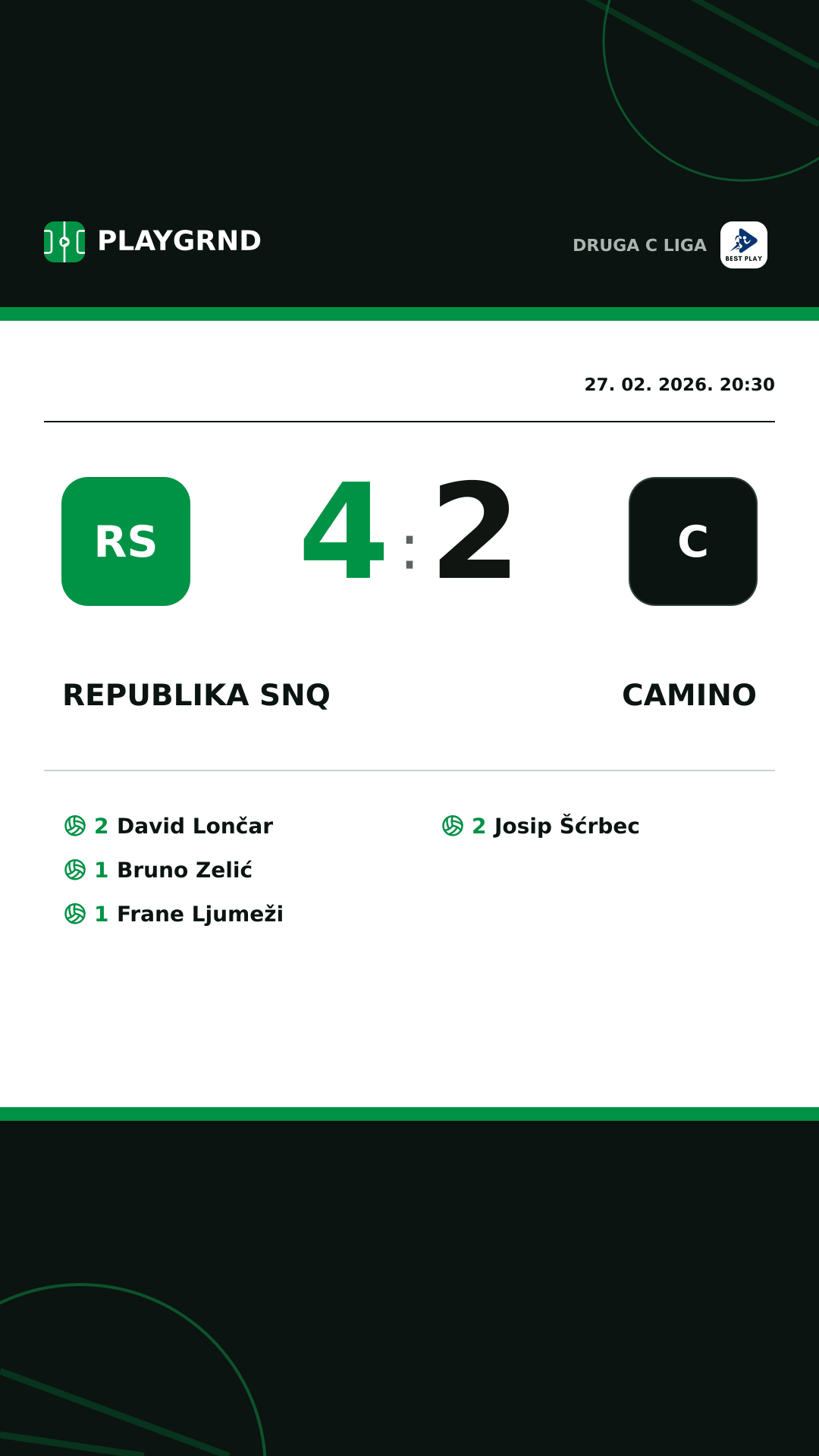 Instagram slika: Republika SNQ 4:2 Camino