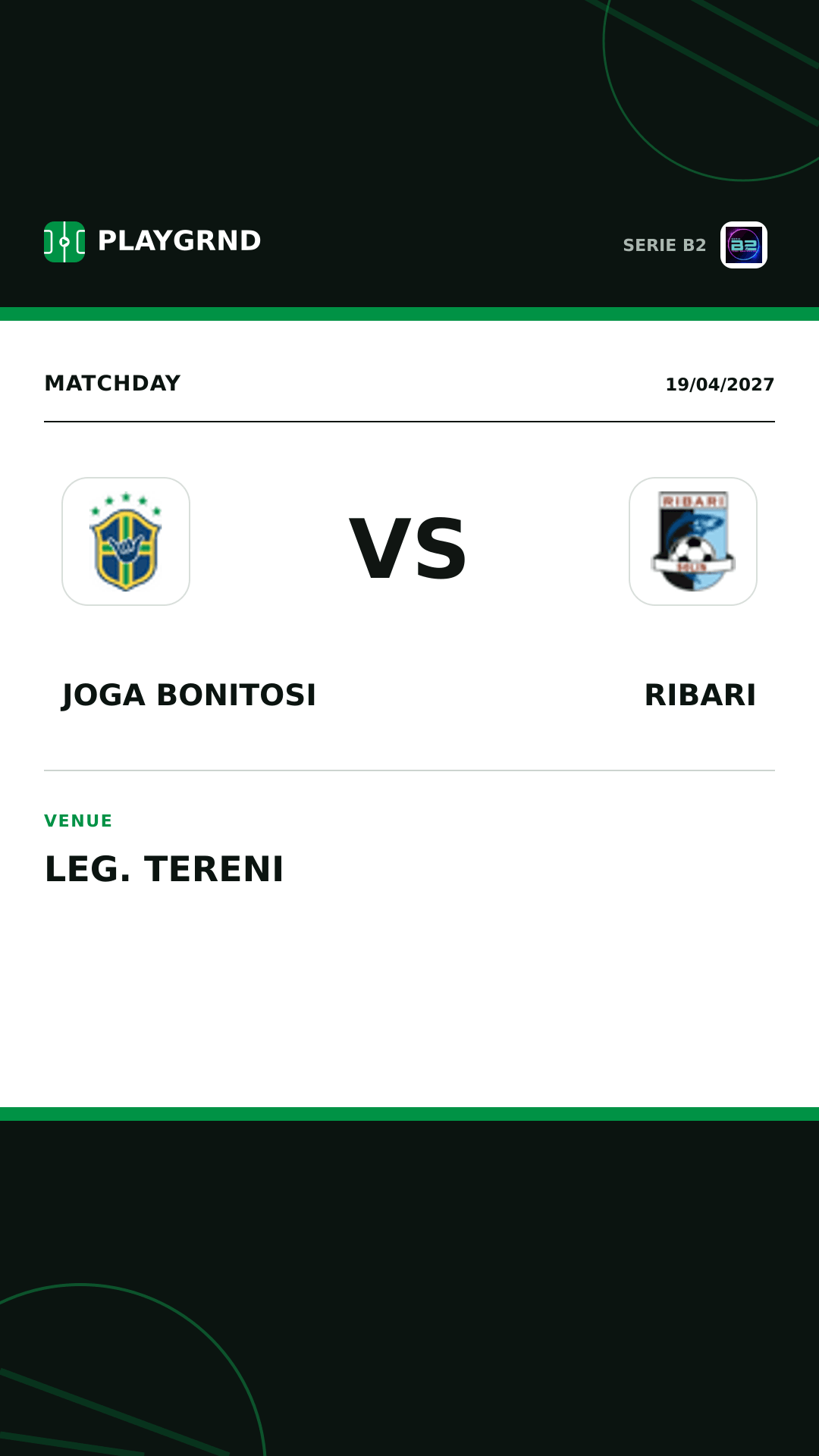 Instagram artwork: Joga Bonitosi vs Ribari
