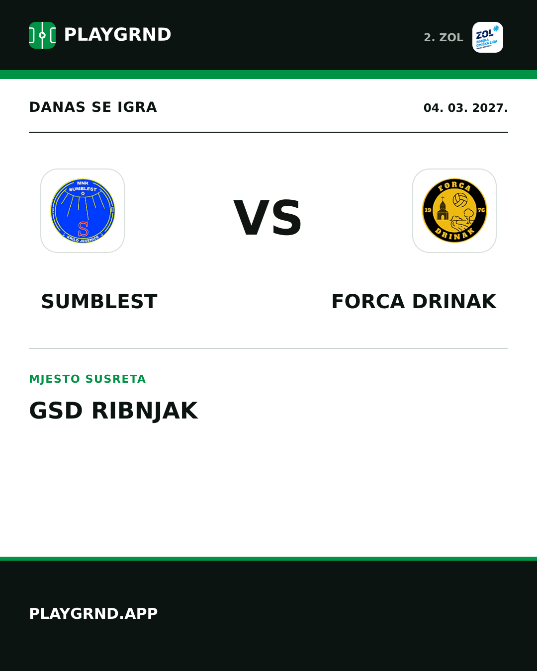 Instagram slika: Sumblest vs Forca Drinak