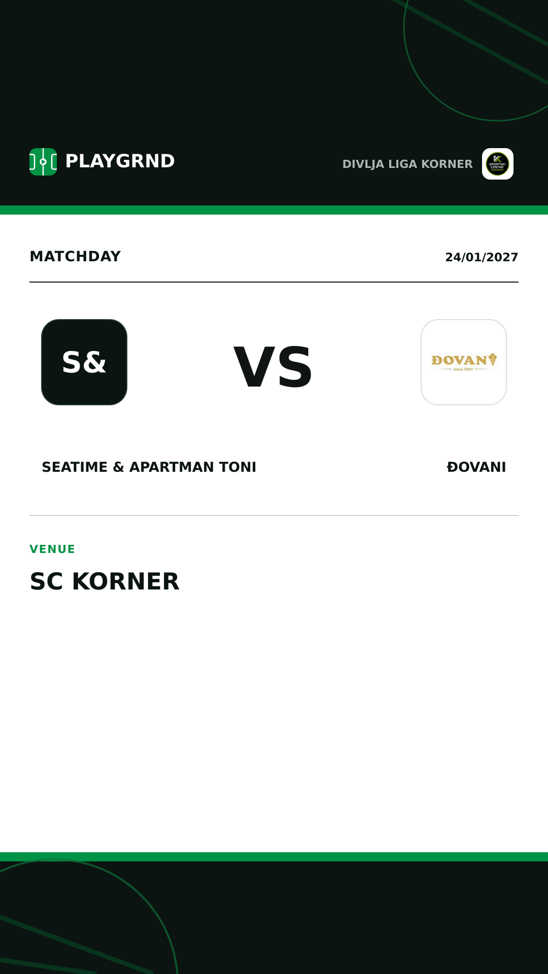 Instagram artwork: Seatime & Apartman Toni vs Đovani