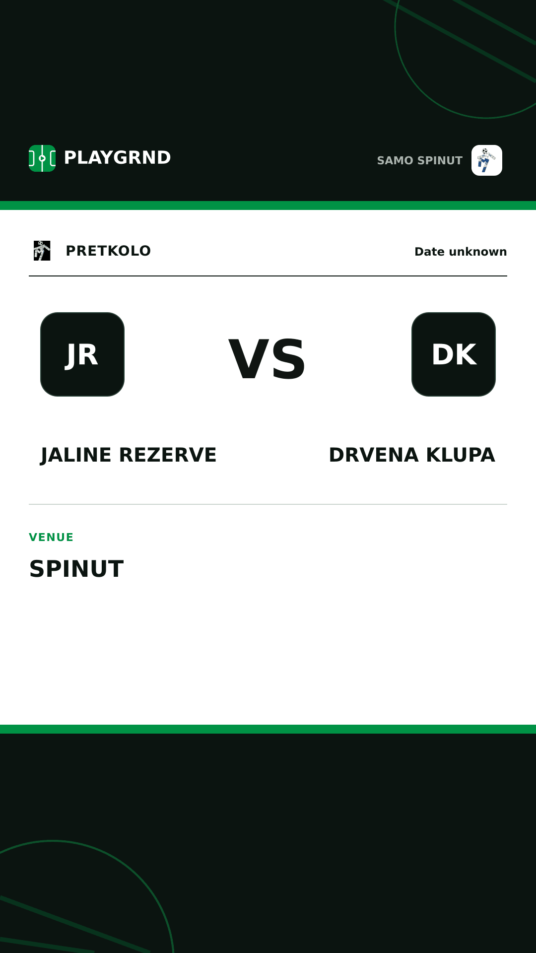 Instagram artwork: Jaline rezerve vs Drvena klupa