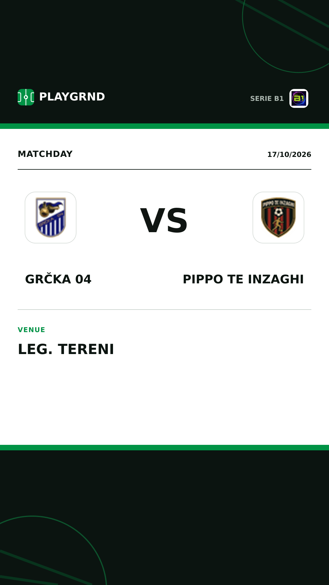 Instagram artwork: Grčka 04 vs Pippo TE Inzaghi