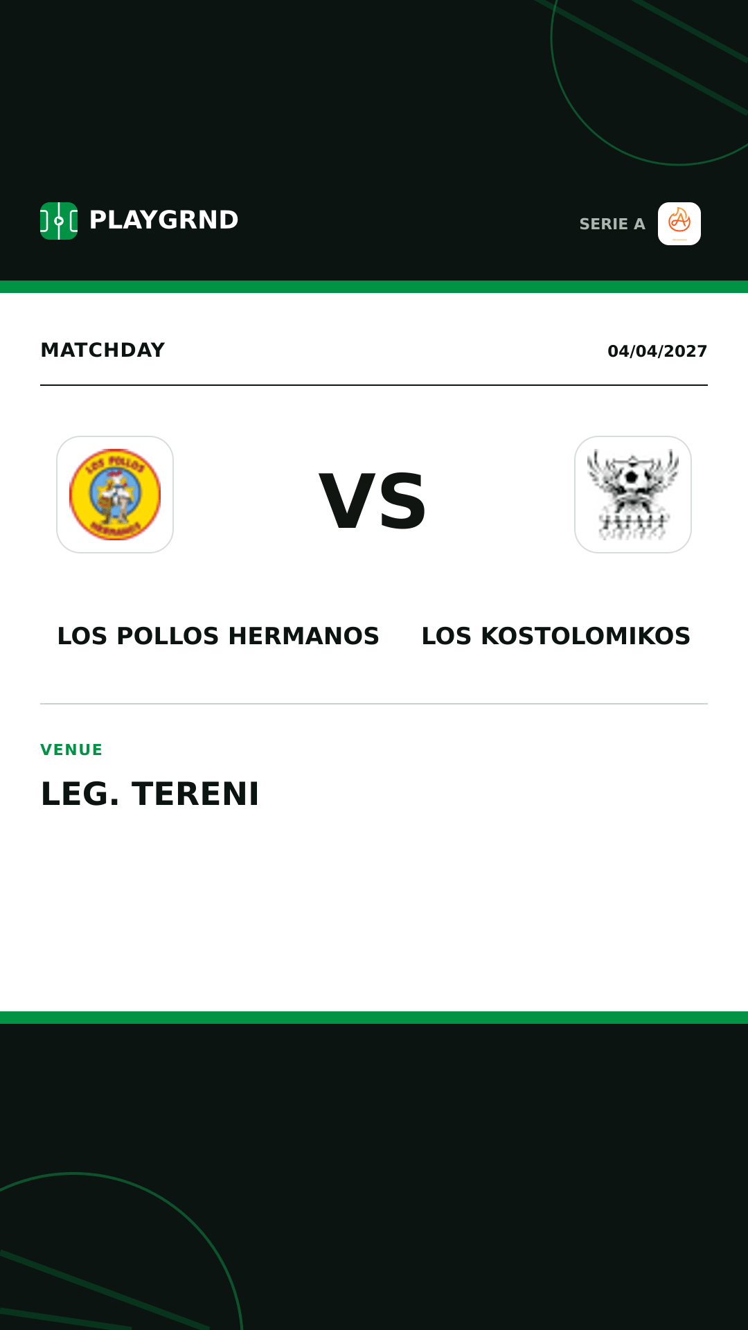 Instagram artwork: Los Pollos Hermanos vs Los Kostolomikos