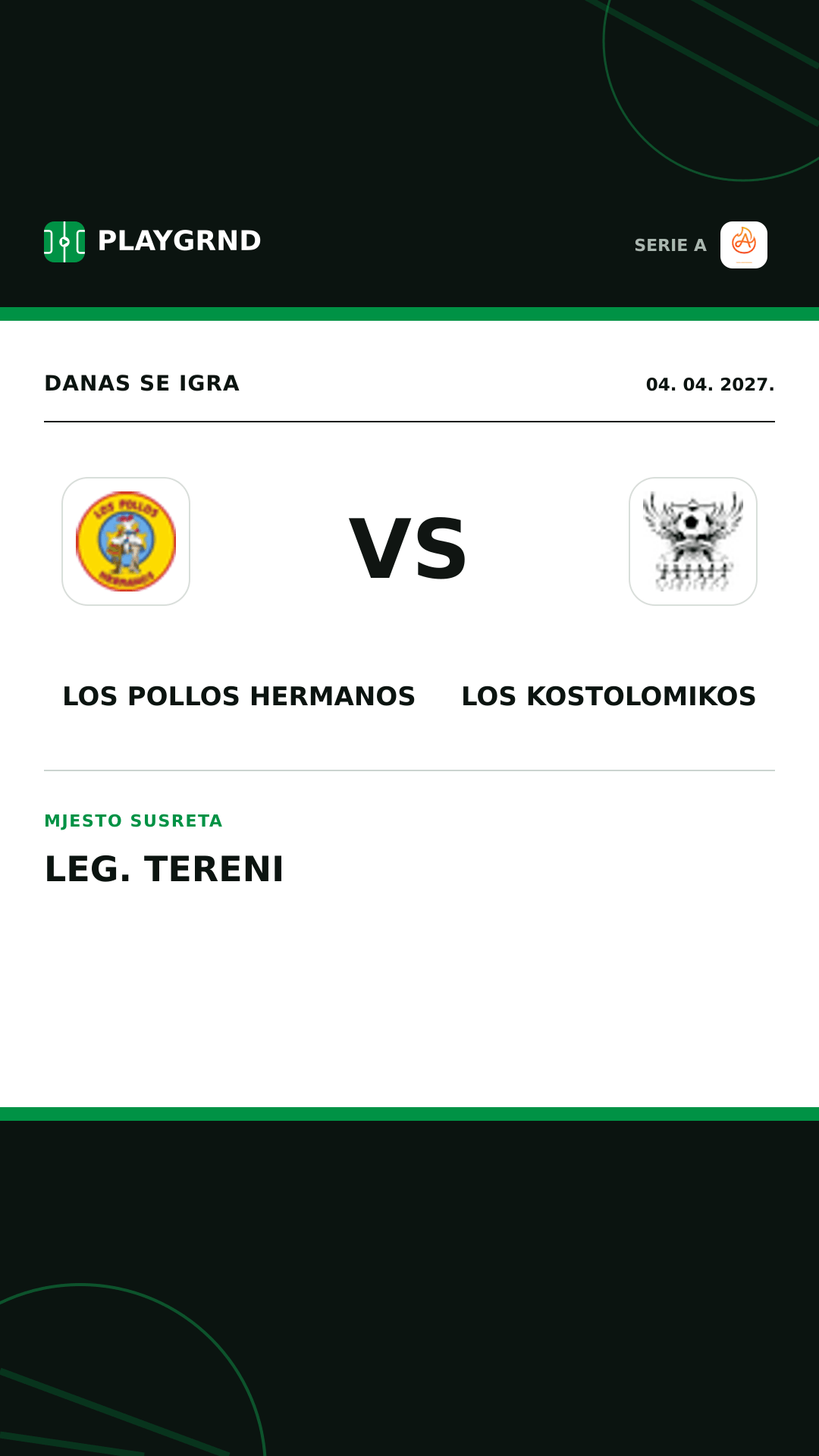 Instagram slika: Los Pollos Hermanos vs Los Kostolomikos